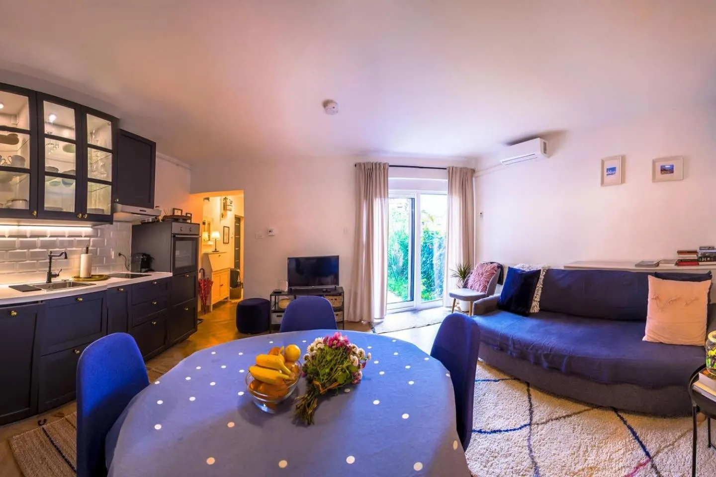 Living room in Number 28 Boutique Apartment
