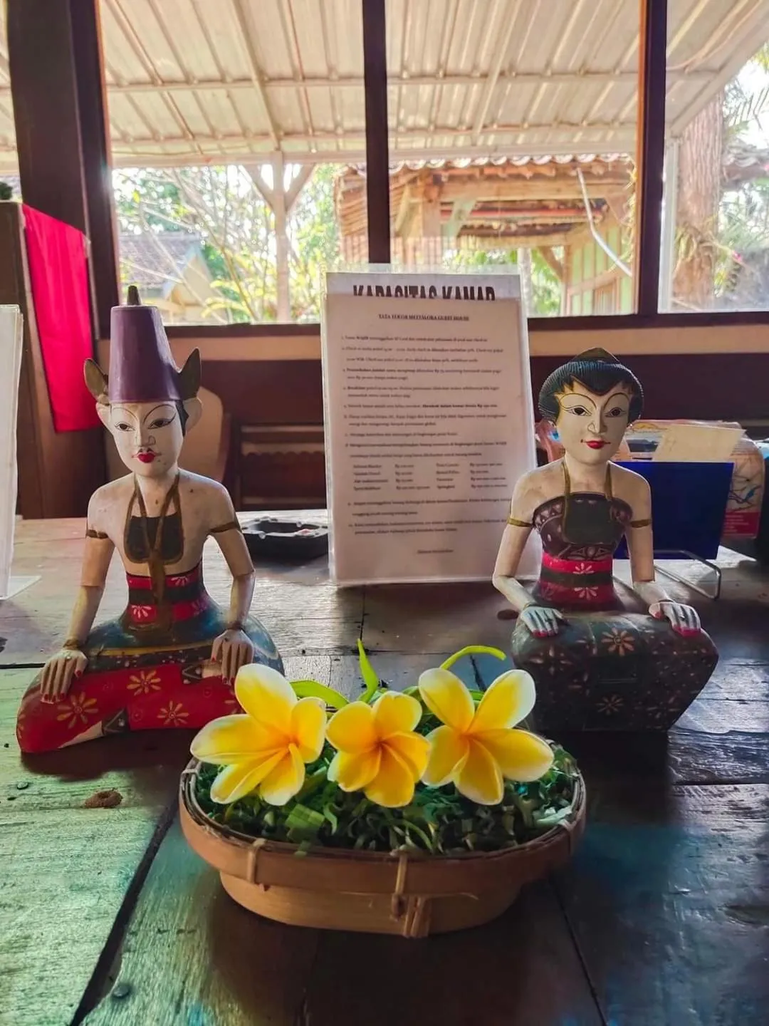 Lobby or reception in Mettaloka Guesthouse