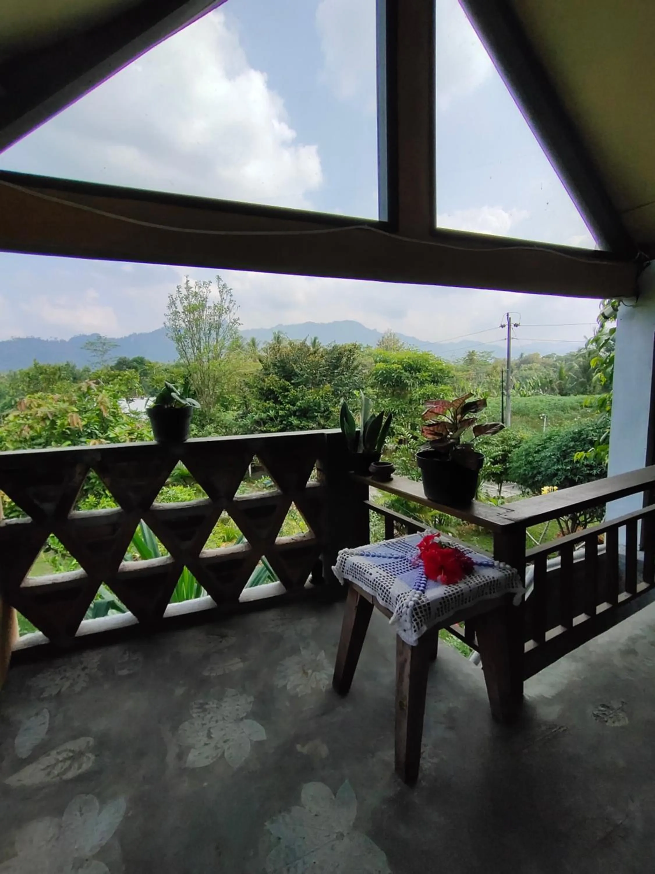 Natural landscape in Mettaloka Guesthouse