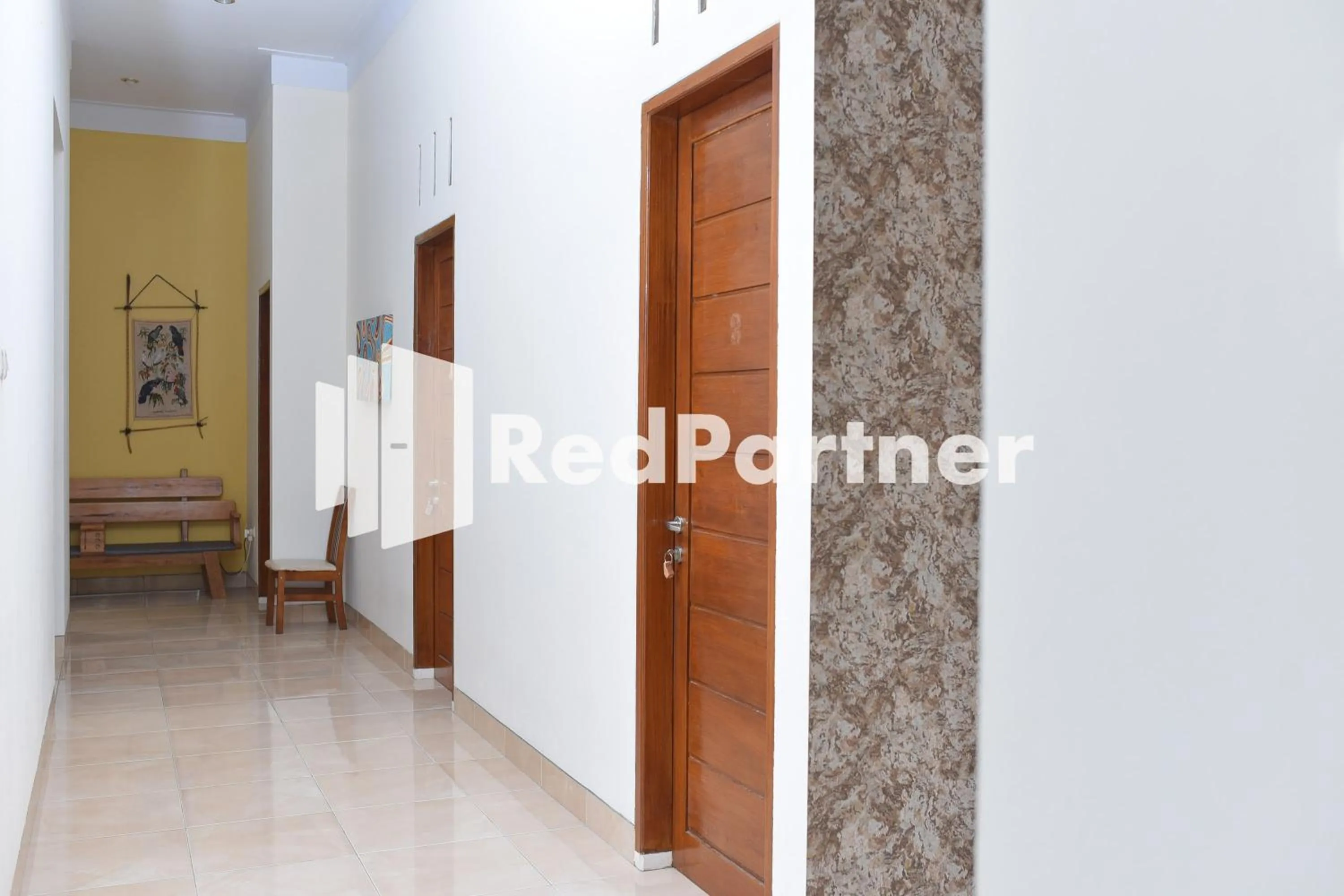 Facade/entrance in Homestay Rumah Citra Indah Syariah Mitra RedDoorz