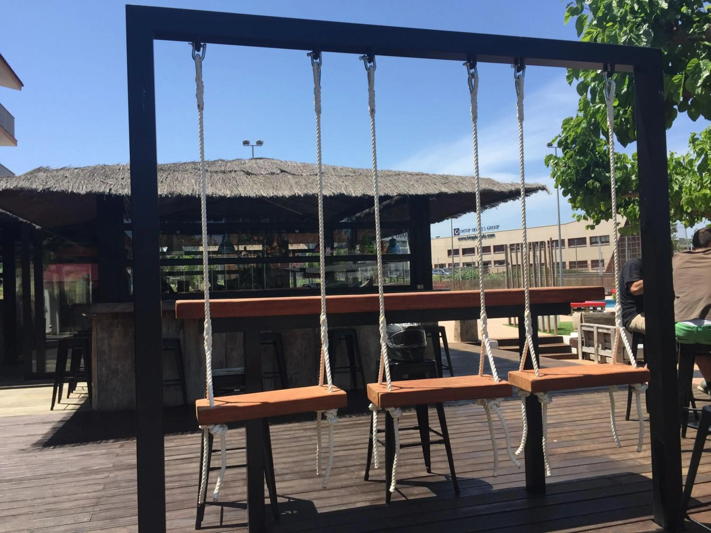 Patio in Hostal SolFina