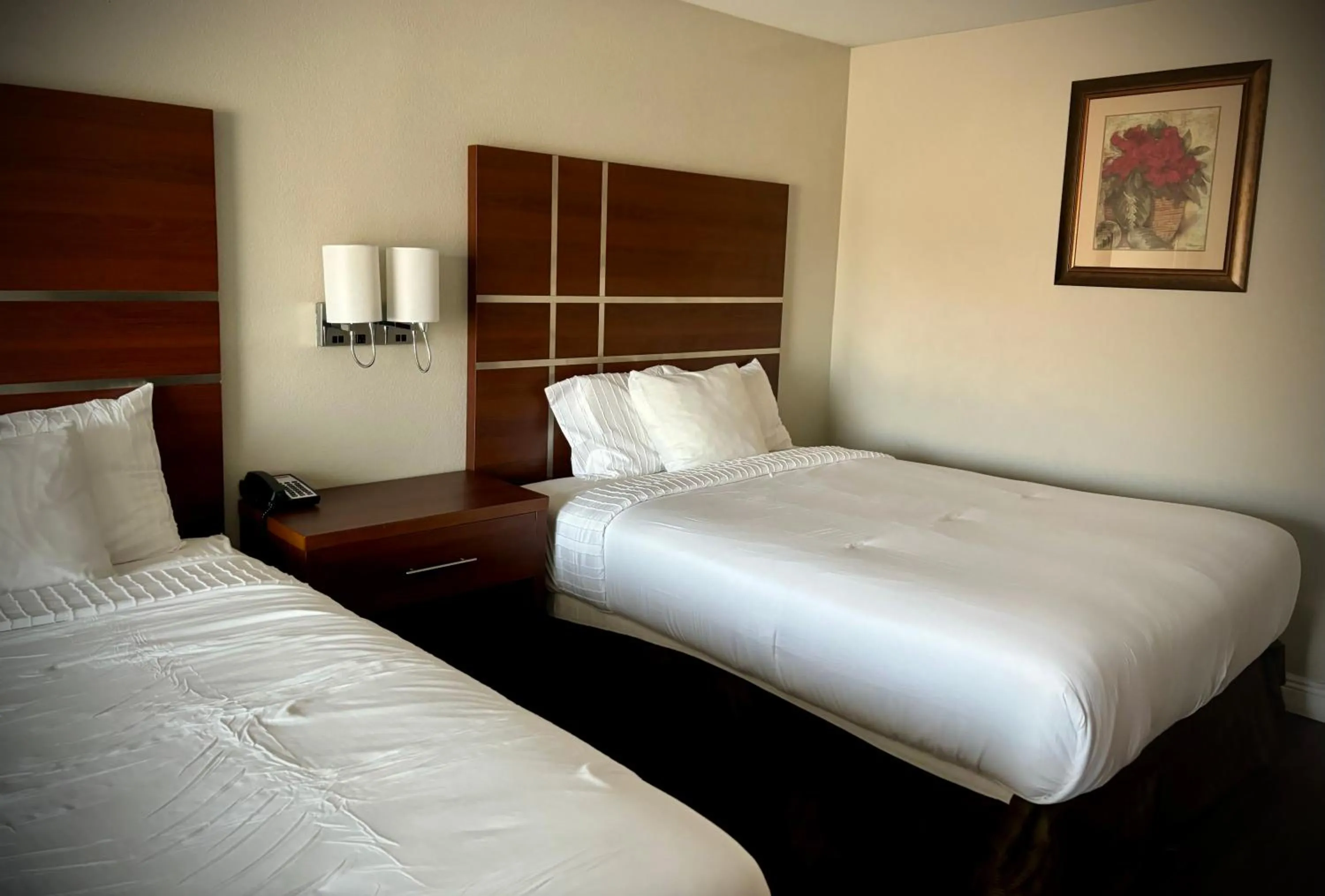 Bed in Western Holiday Lodge