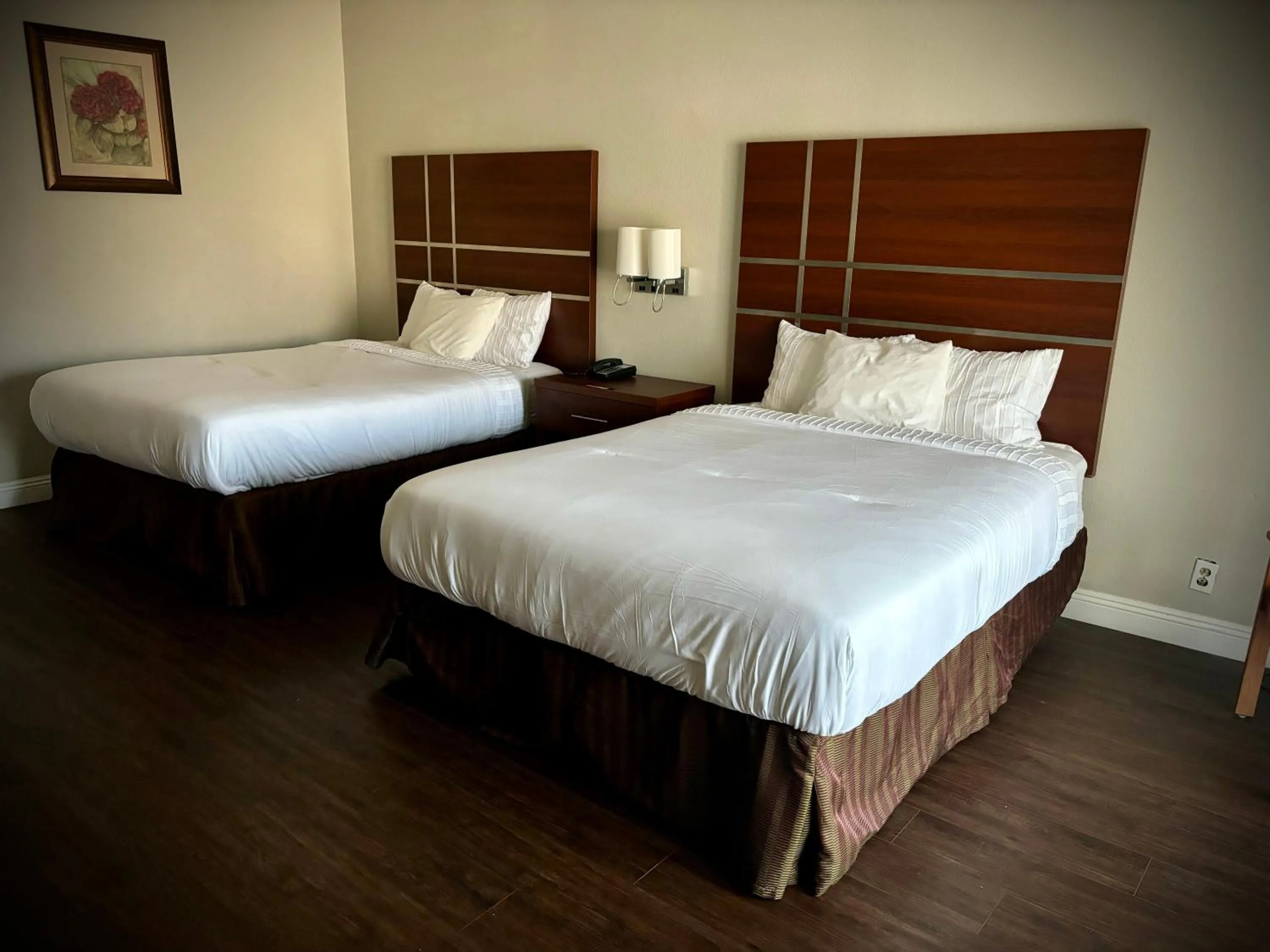 Bed in Western Holiday Lodge