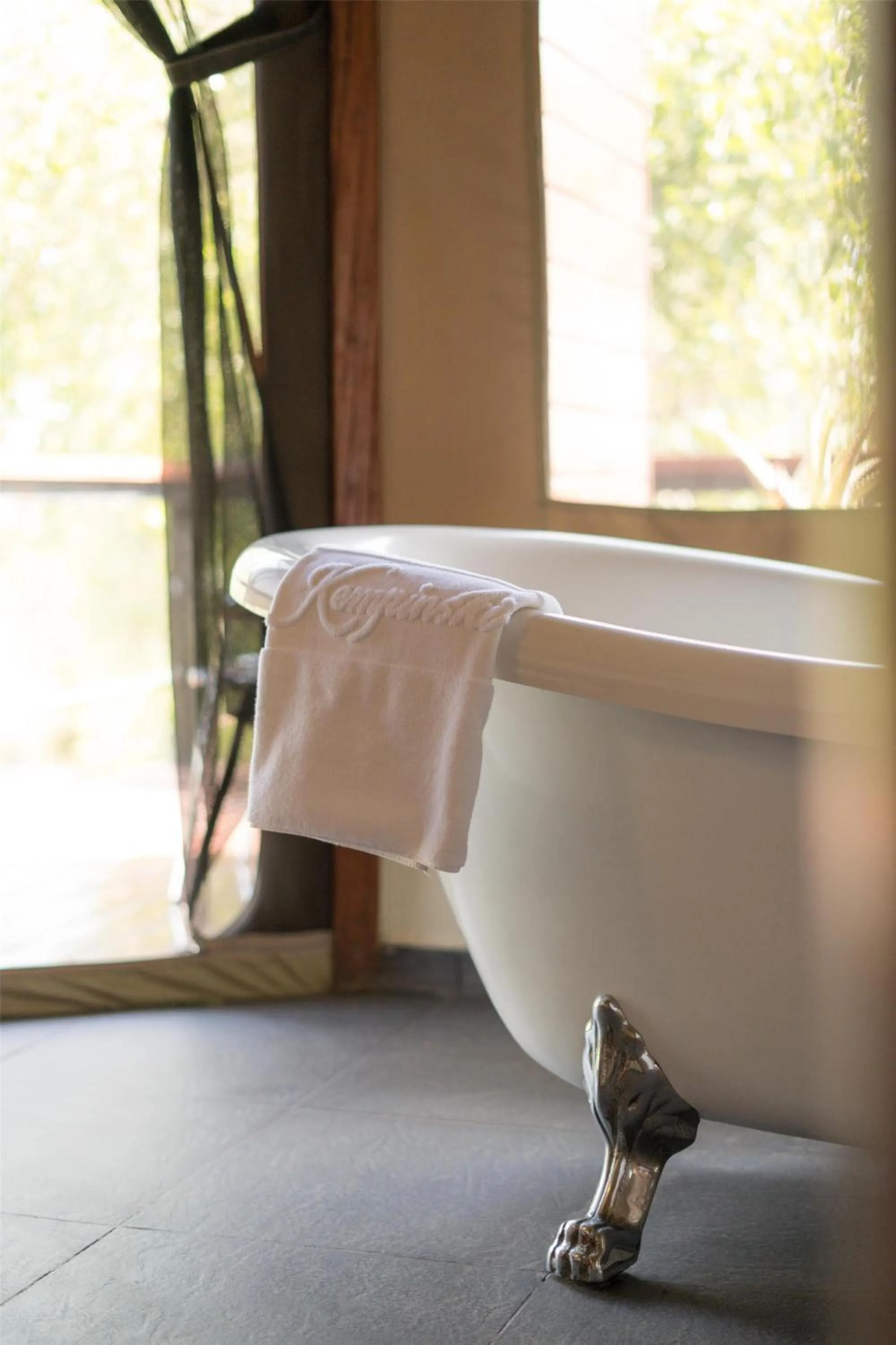 Bathroom in Olare Mara Kempinski