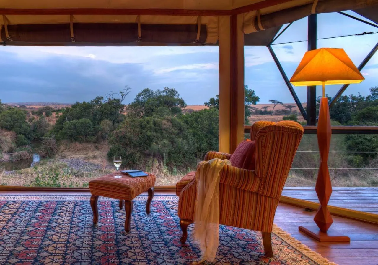 View (from property/room) in Olare Mara Kempinski