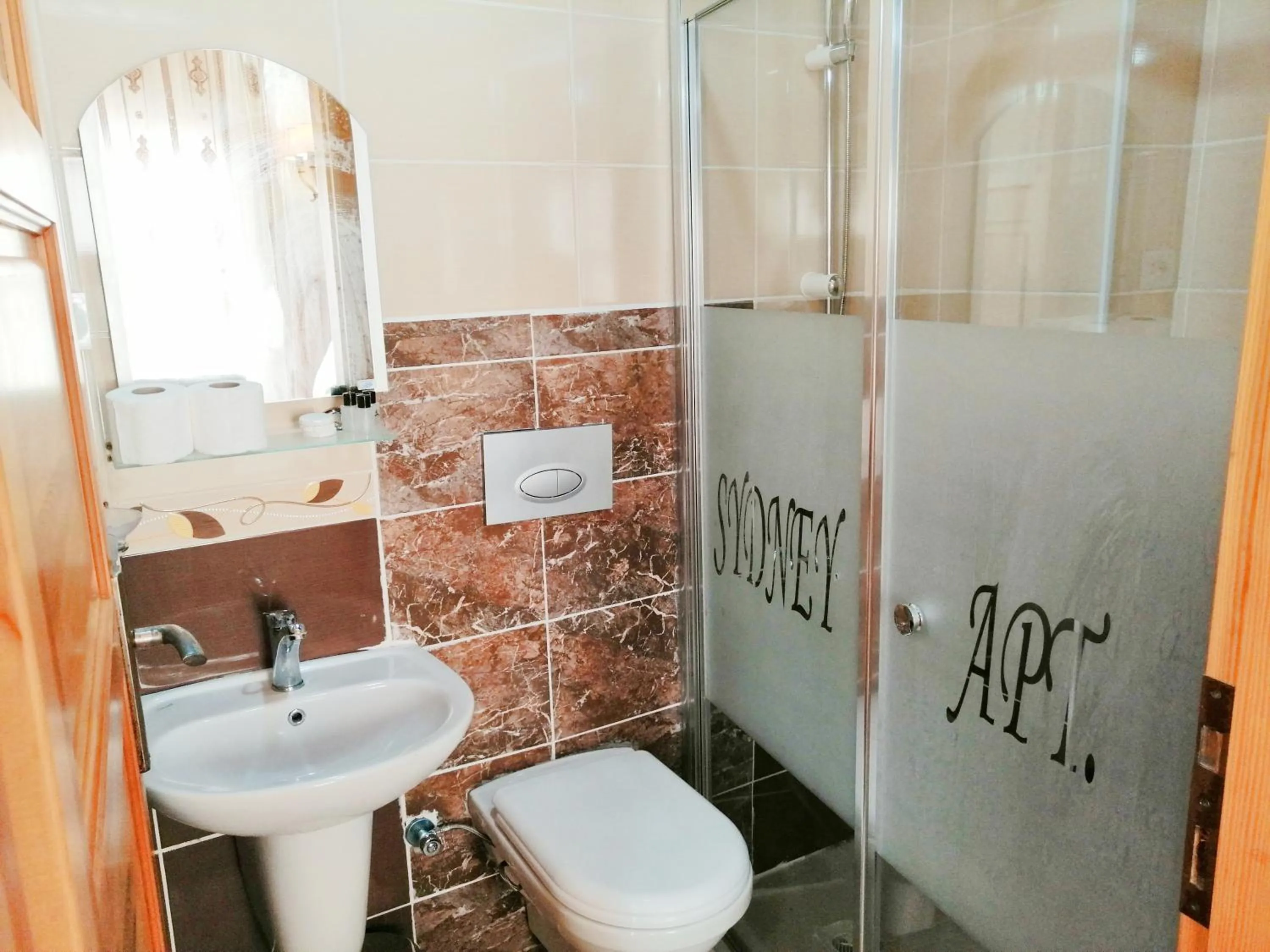 Toilet in Istanbul Sydney Hotel