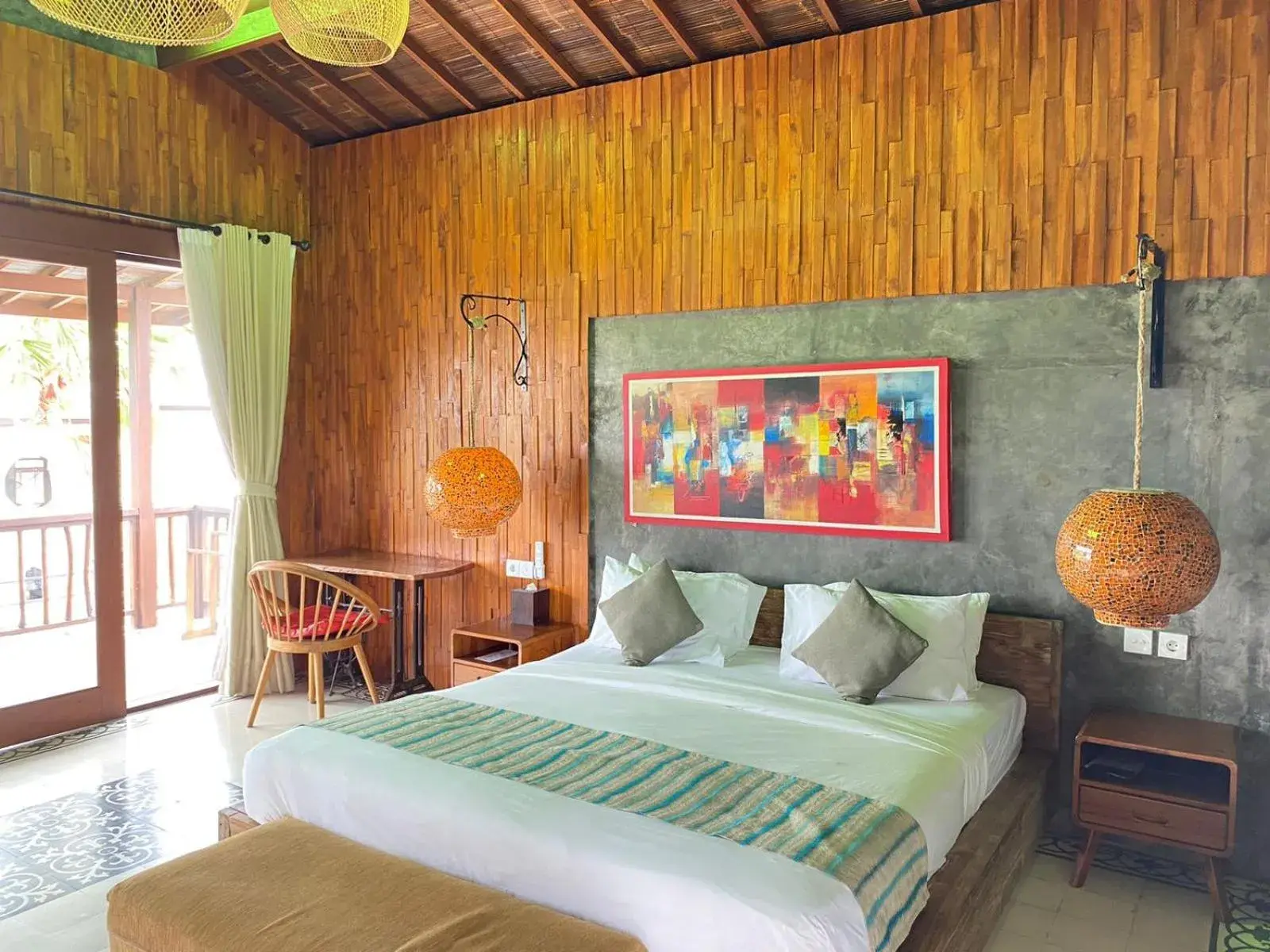 Luxury Sweet Room with Garden View & Bathtub in La Pan Nam Exotic Villas and Spa Luxury Sweet Room with Garden View & Bathtub in La Pan Nam Exotic Villas and Spa