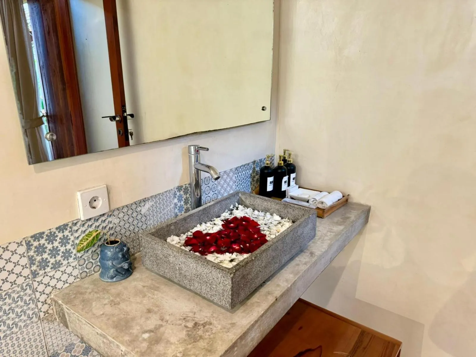 Bathroom in La Pan Nam Exotic Villas and Spa