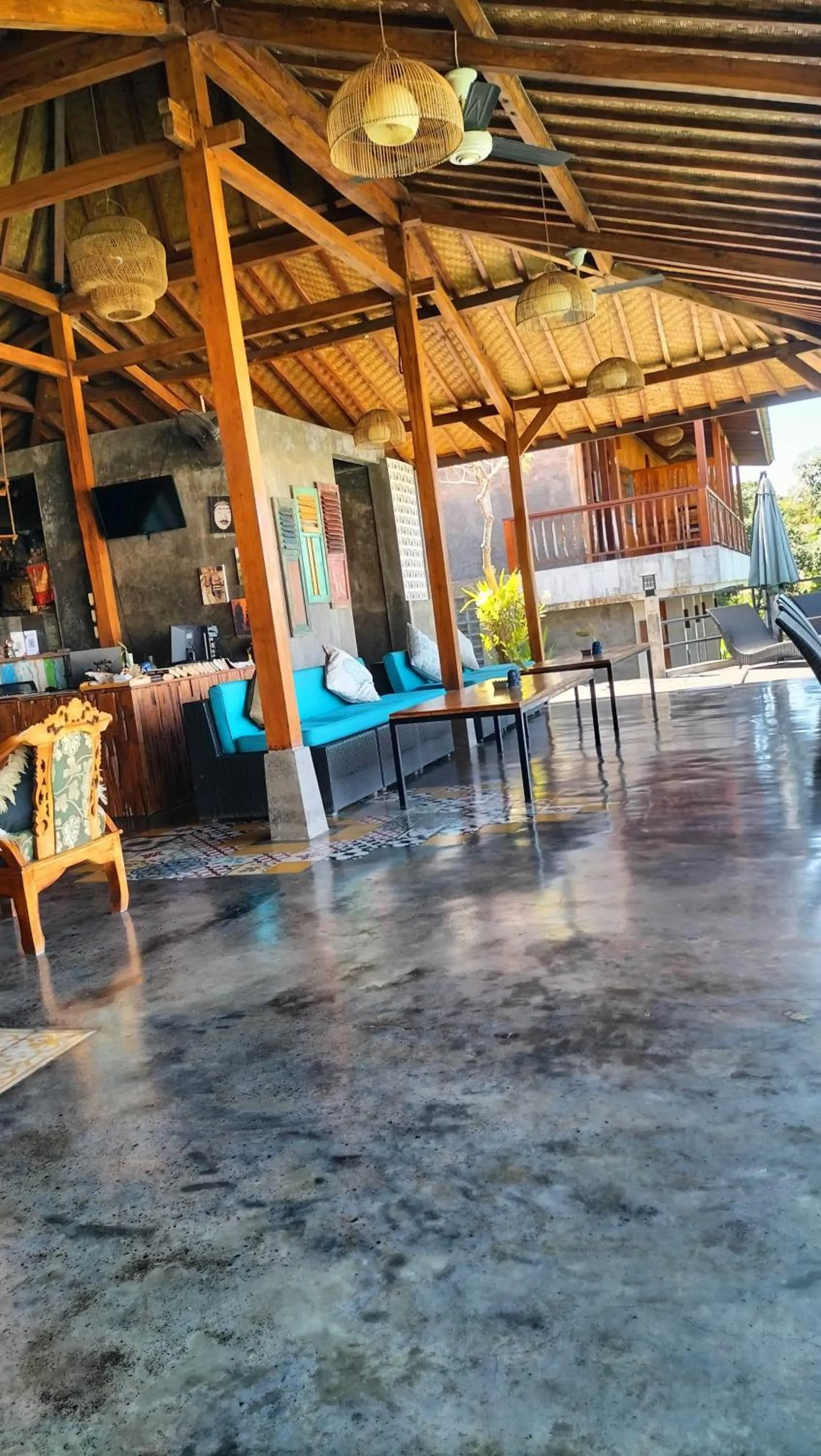 Living room in La Pan Nam Exotic Villas and Spa