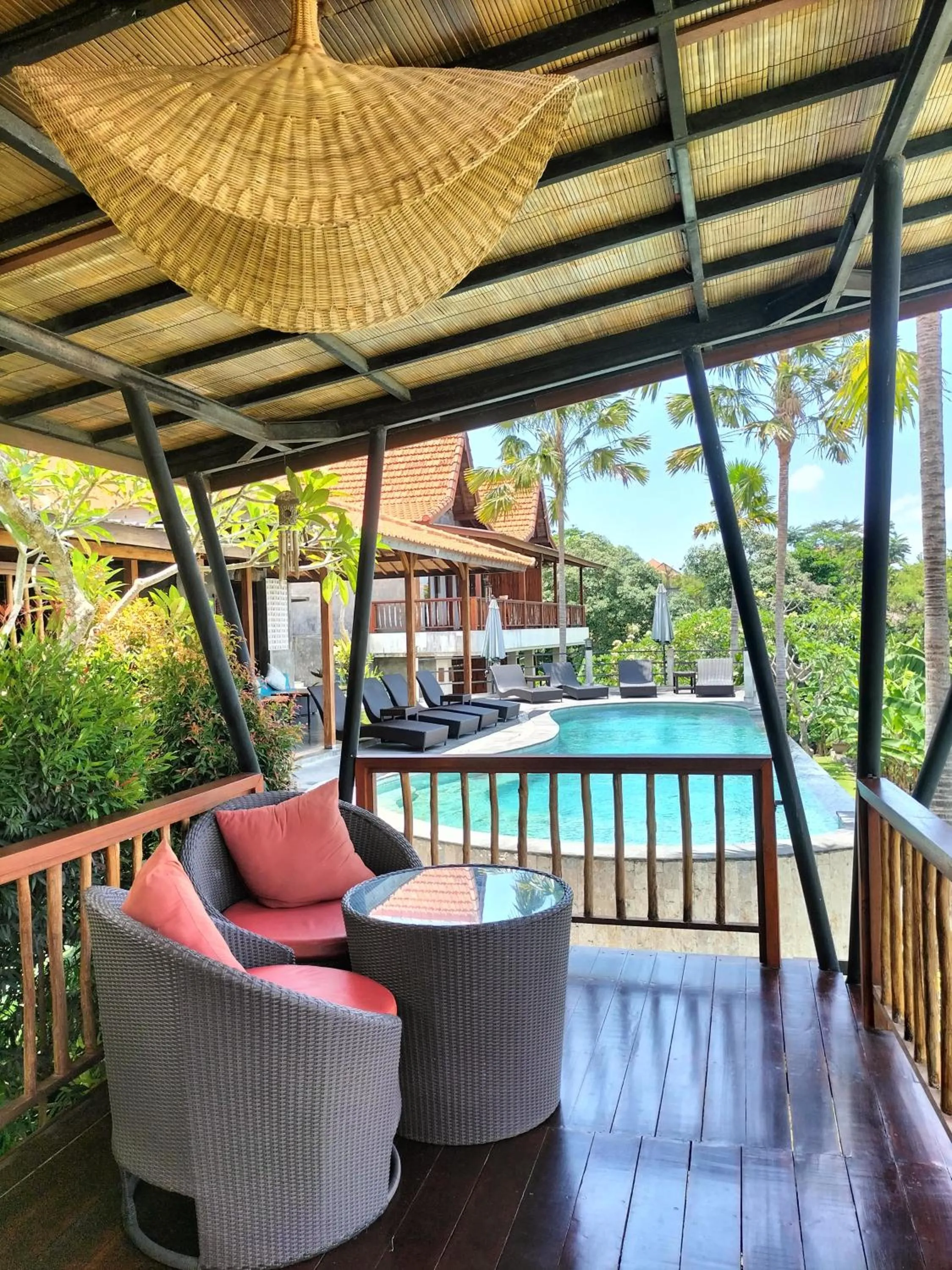 Pool view in La Pan Nam Exotic Villas and Spa