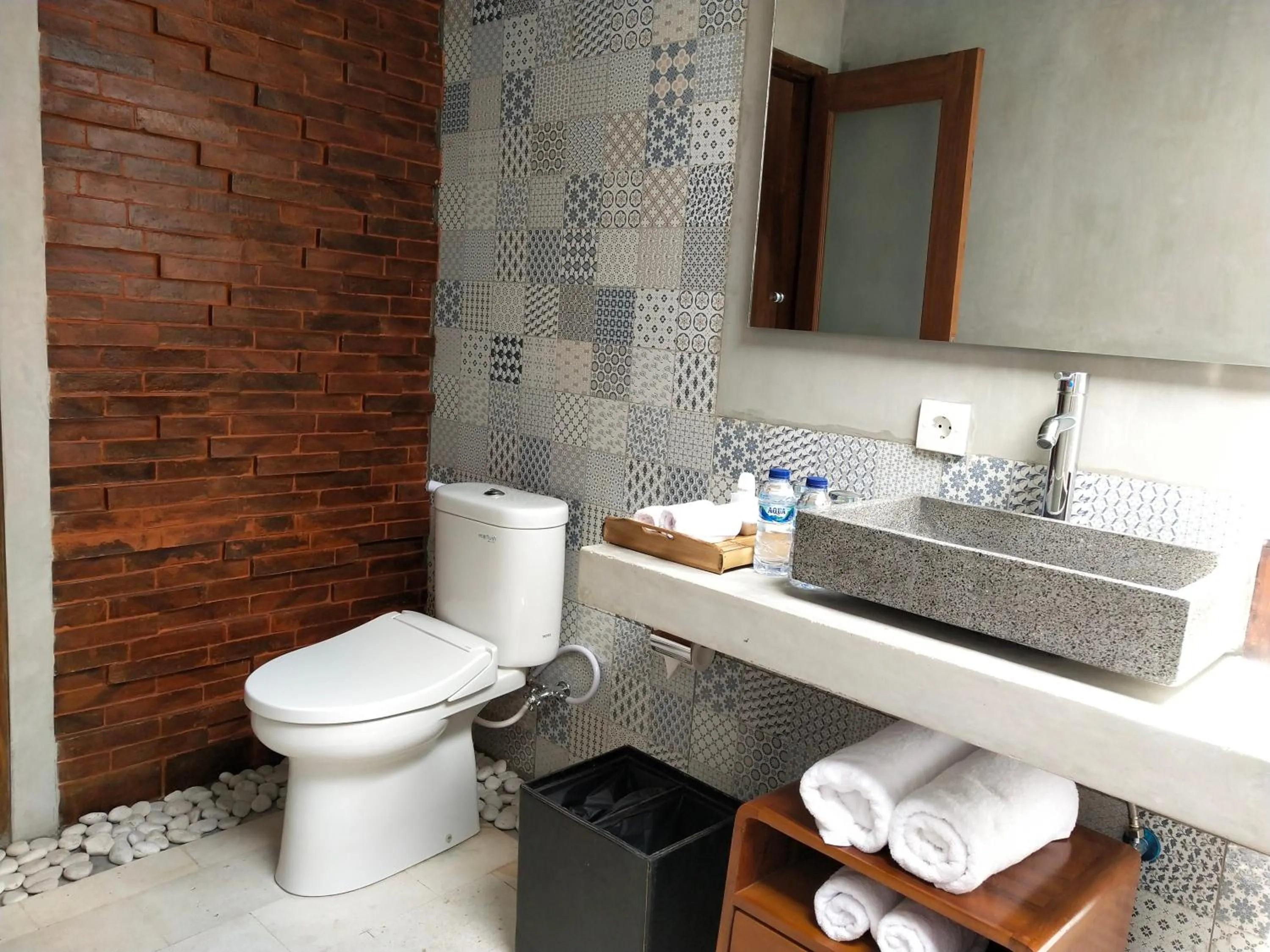 Bathroom in La Pan Nam Exotic Villas and Spa