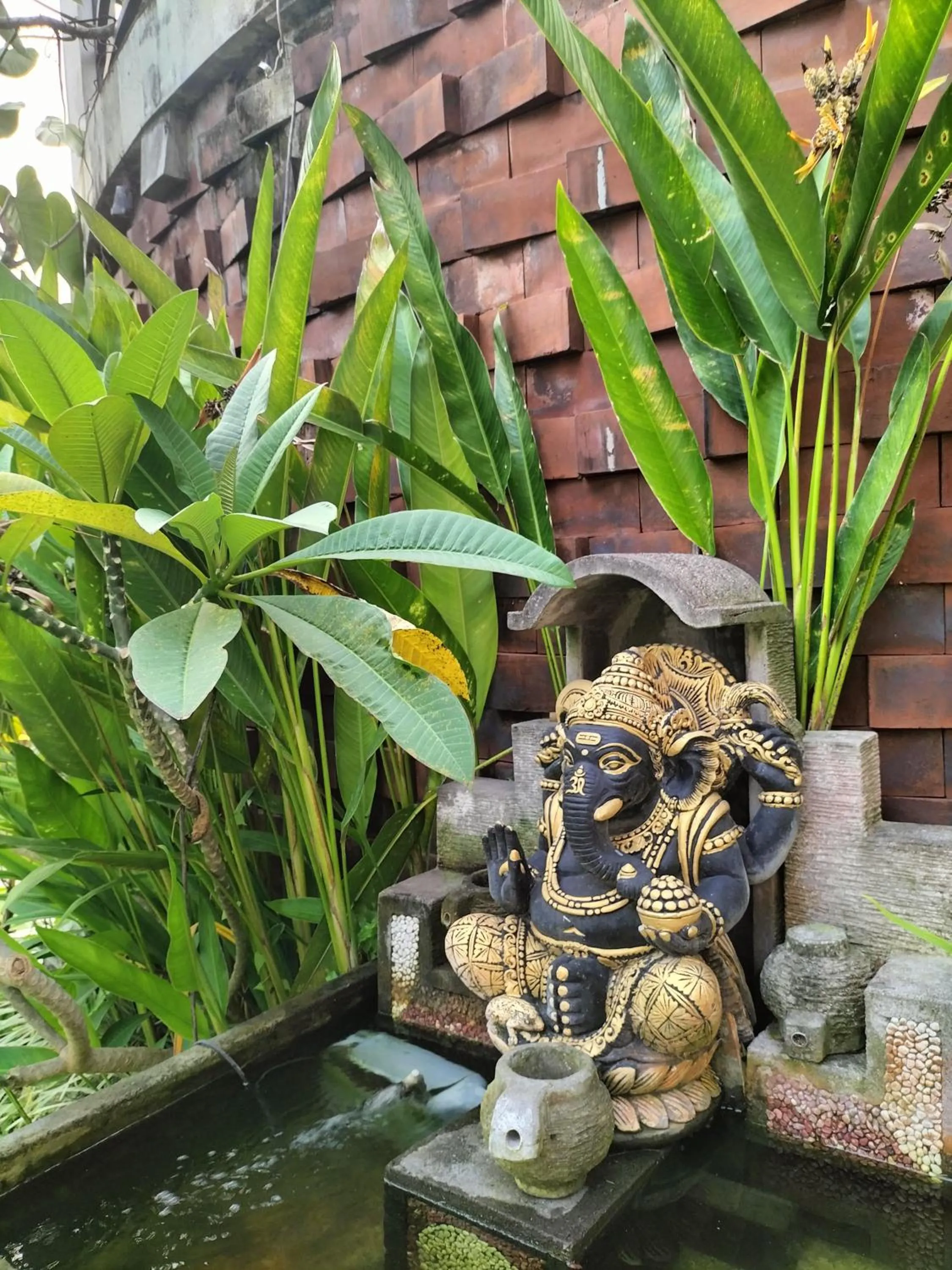 Garden in La Pan Nam Exotic Villas and Spa