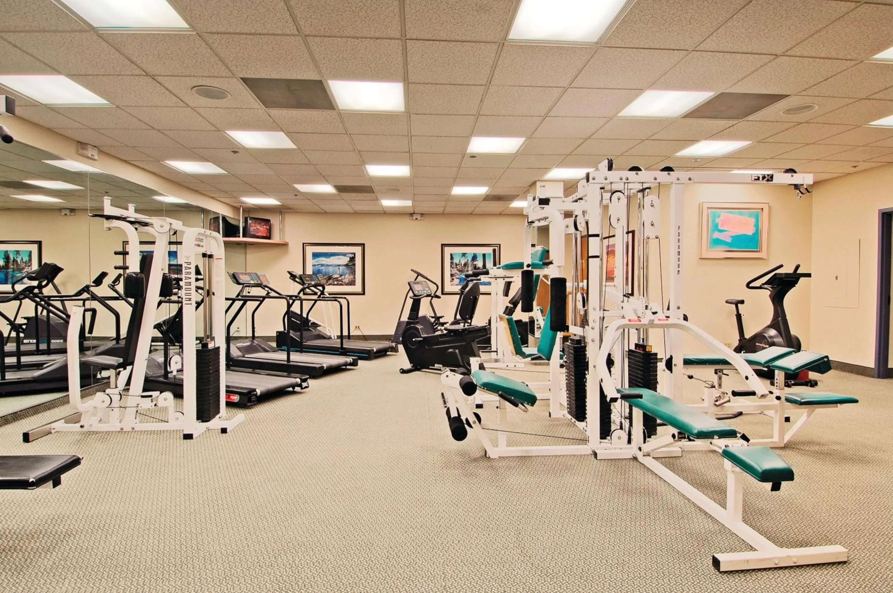 Fitness centre/facilities in Harrah's Lake Tahoe, A Caesars Destination