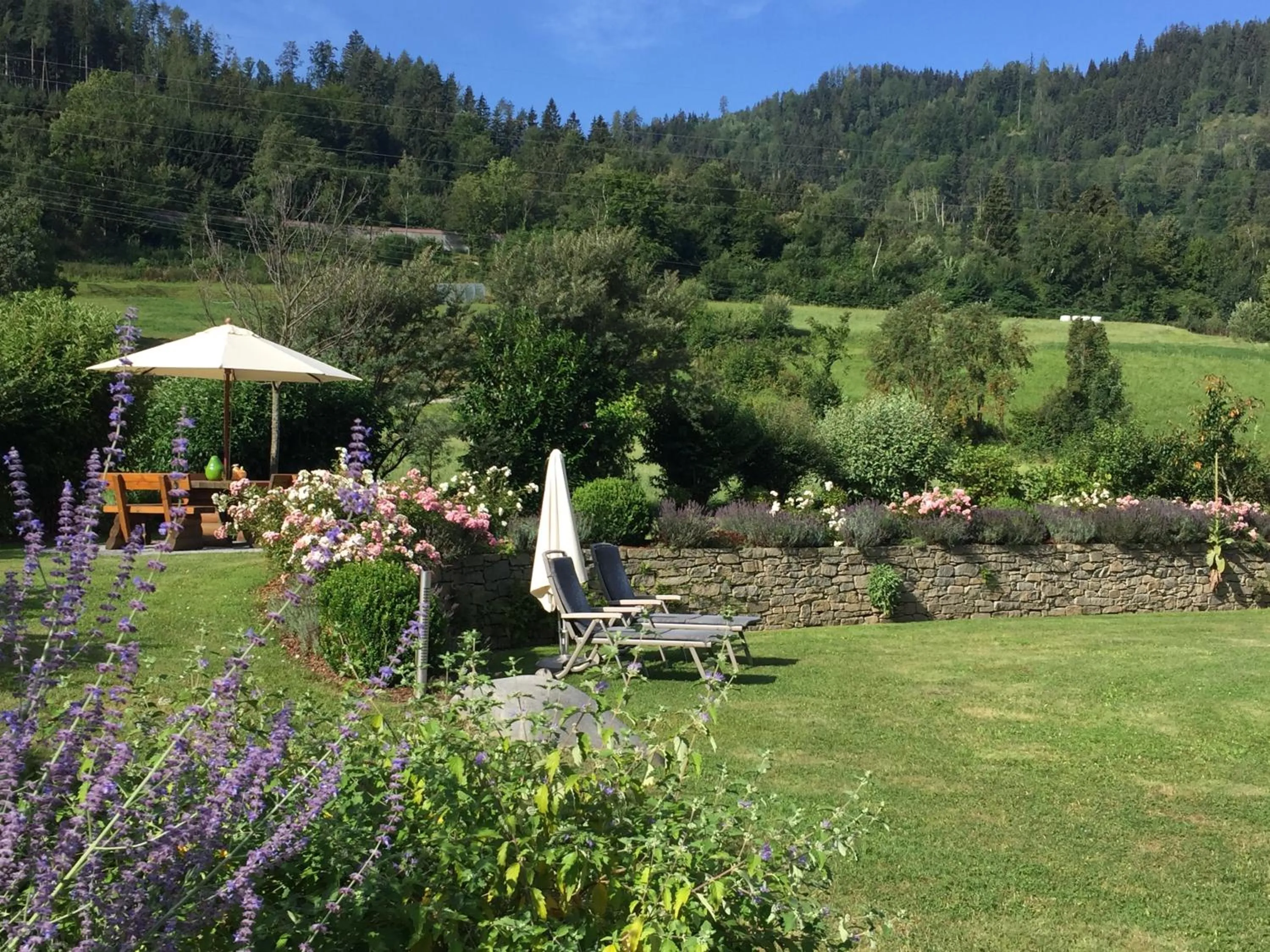 Garden in Landhaus am Bach