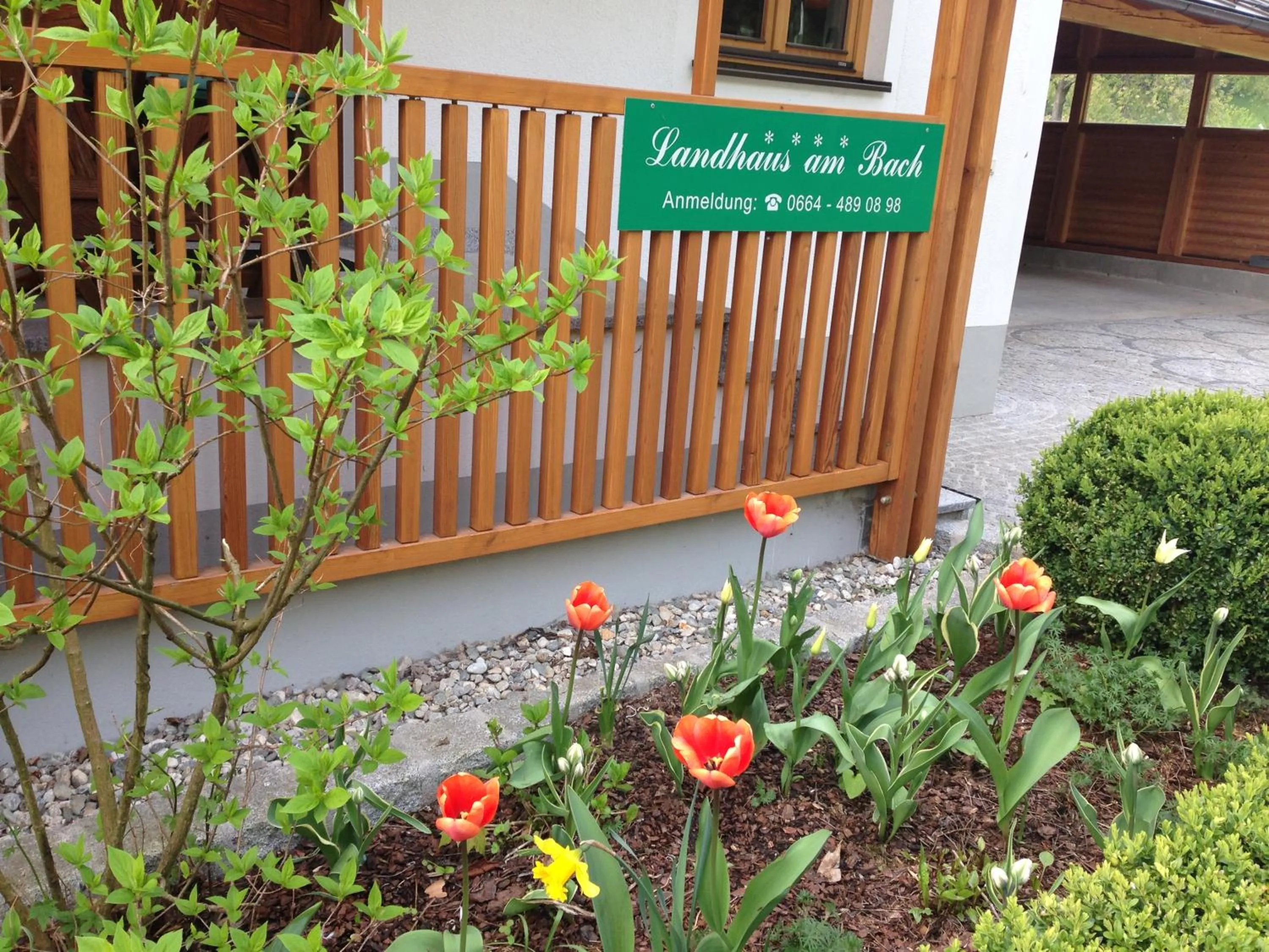 Facade/entrance in Landhaus am Bach