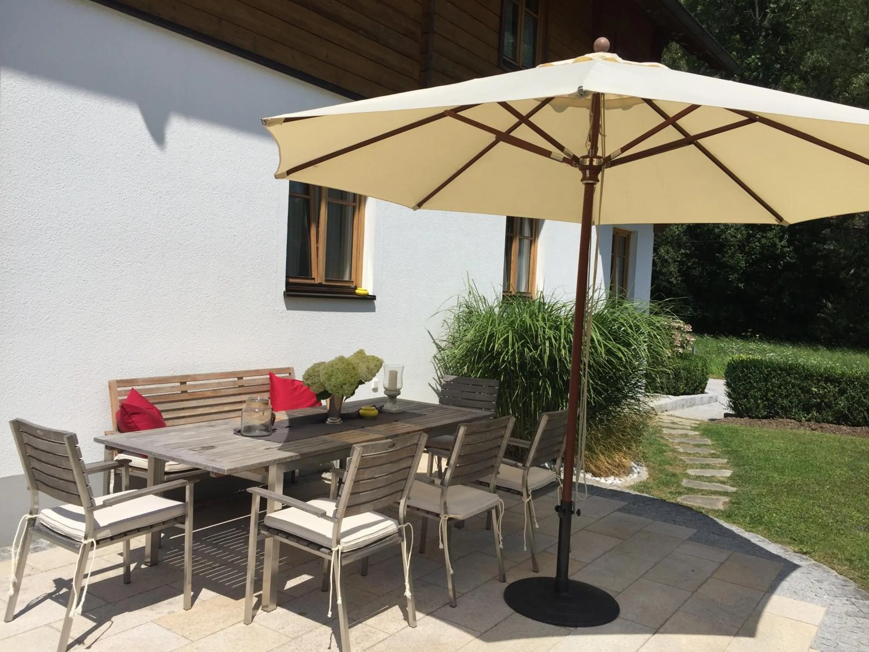 Balcony/Terrace in Landhaus am Bach