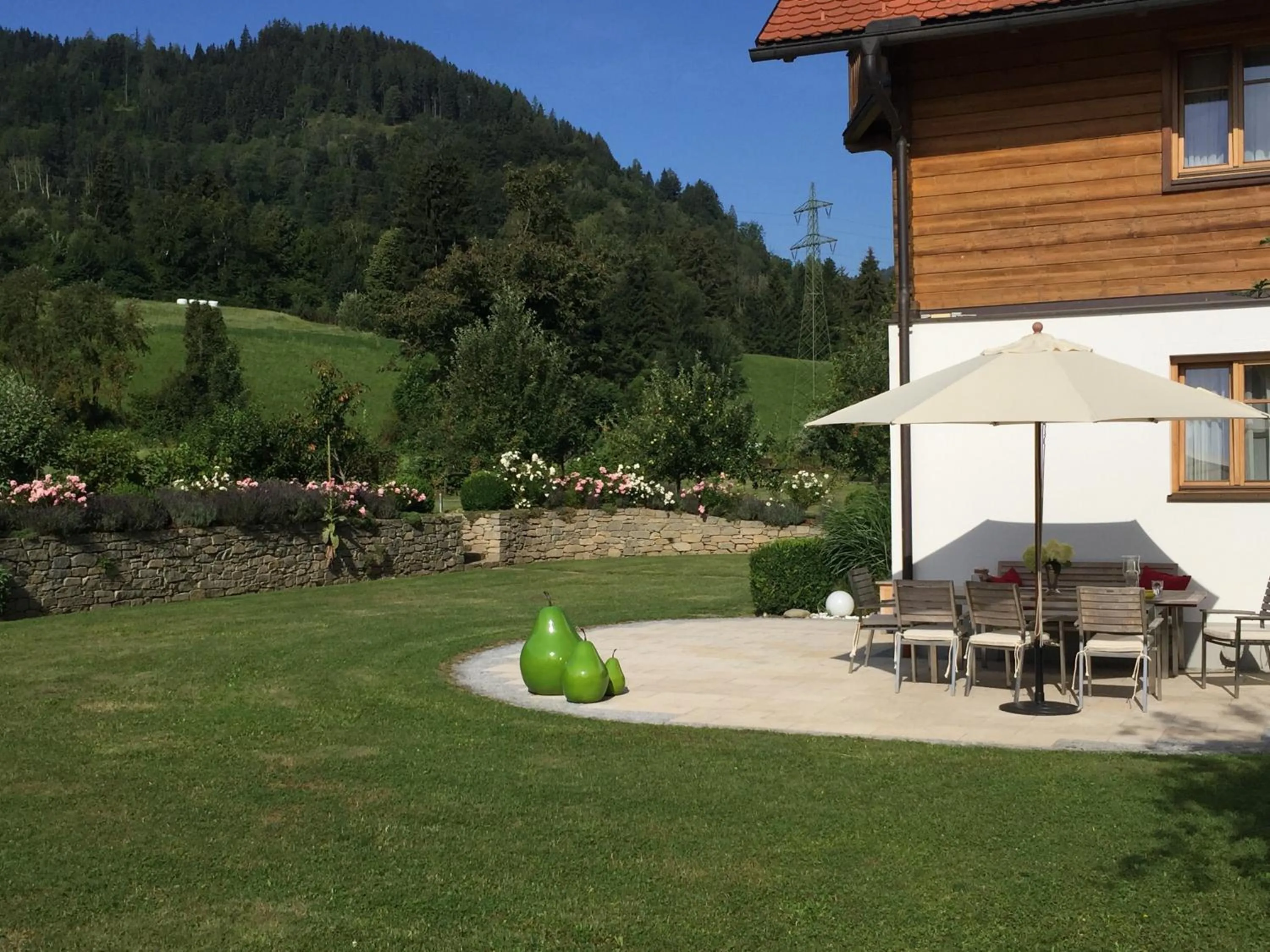 Balcony/Terrace in Landhaus am Bach