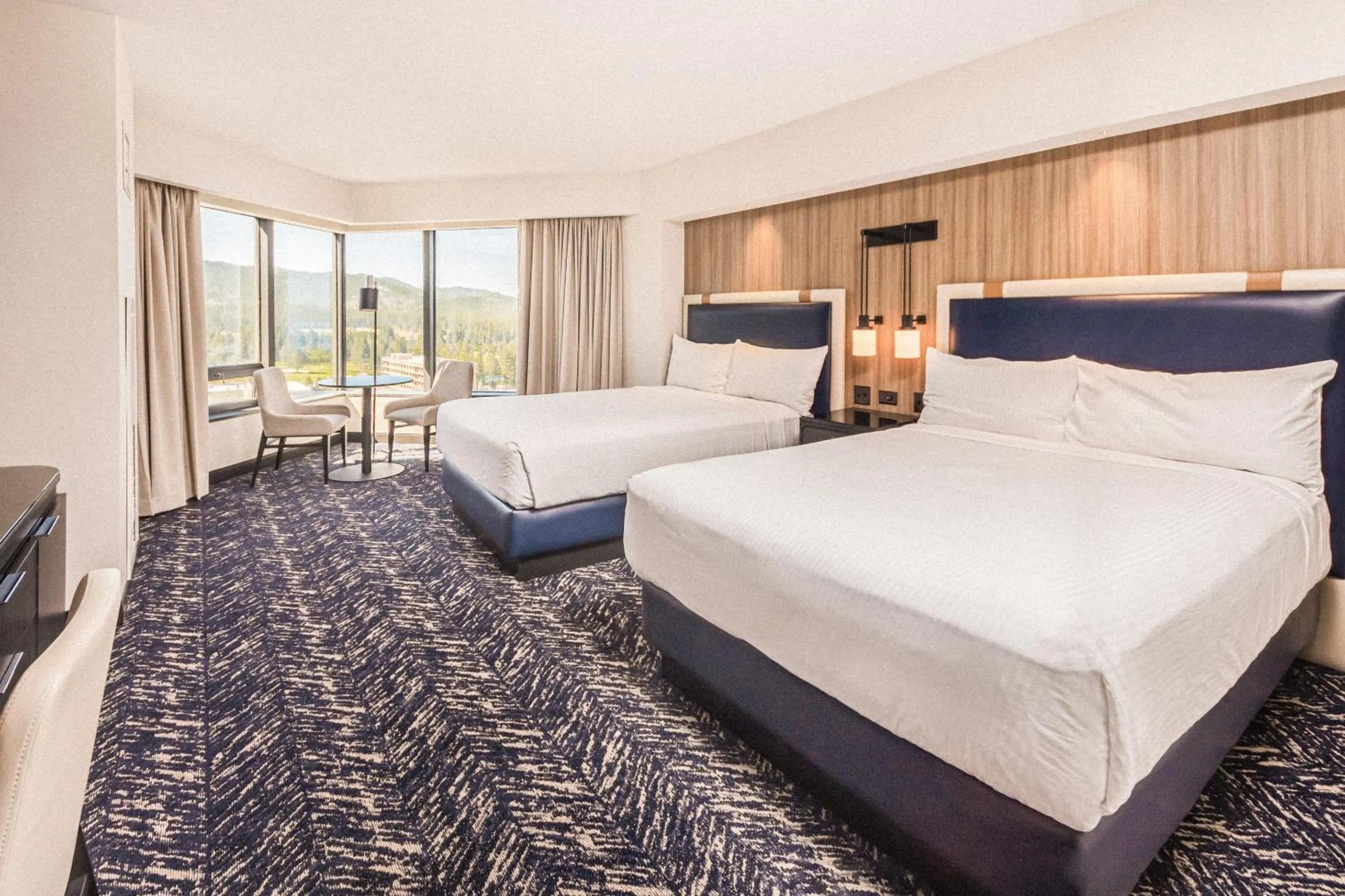 Bed in Caesars Republic Lake Tahoe, A Caesars Destination