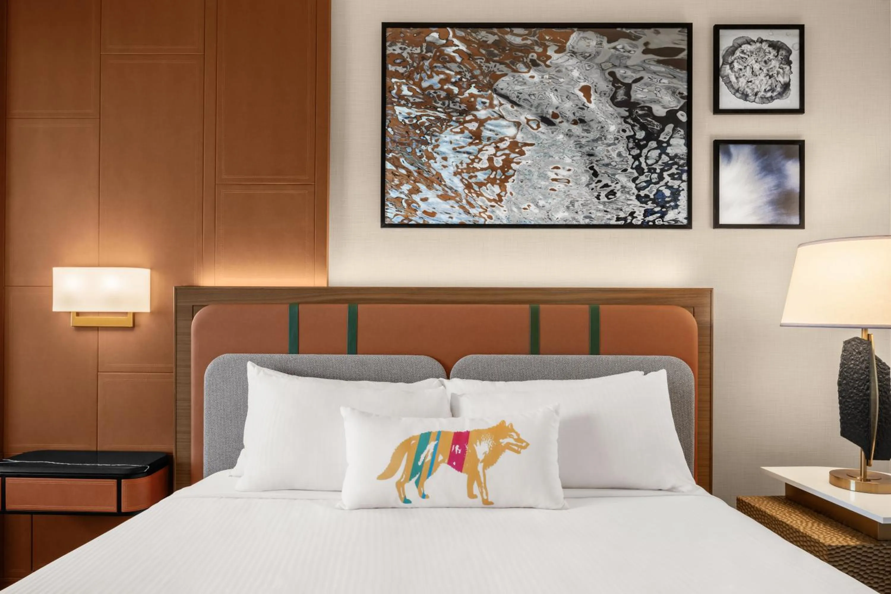 Bed in Caesars Republic Lake Tahoe, A Caesars Destination