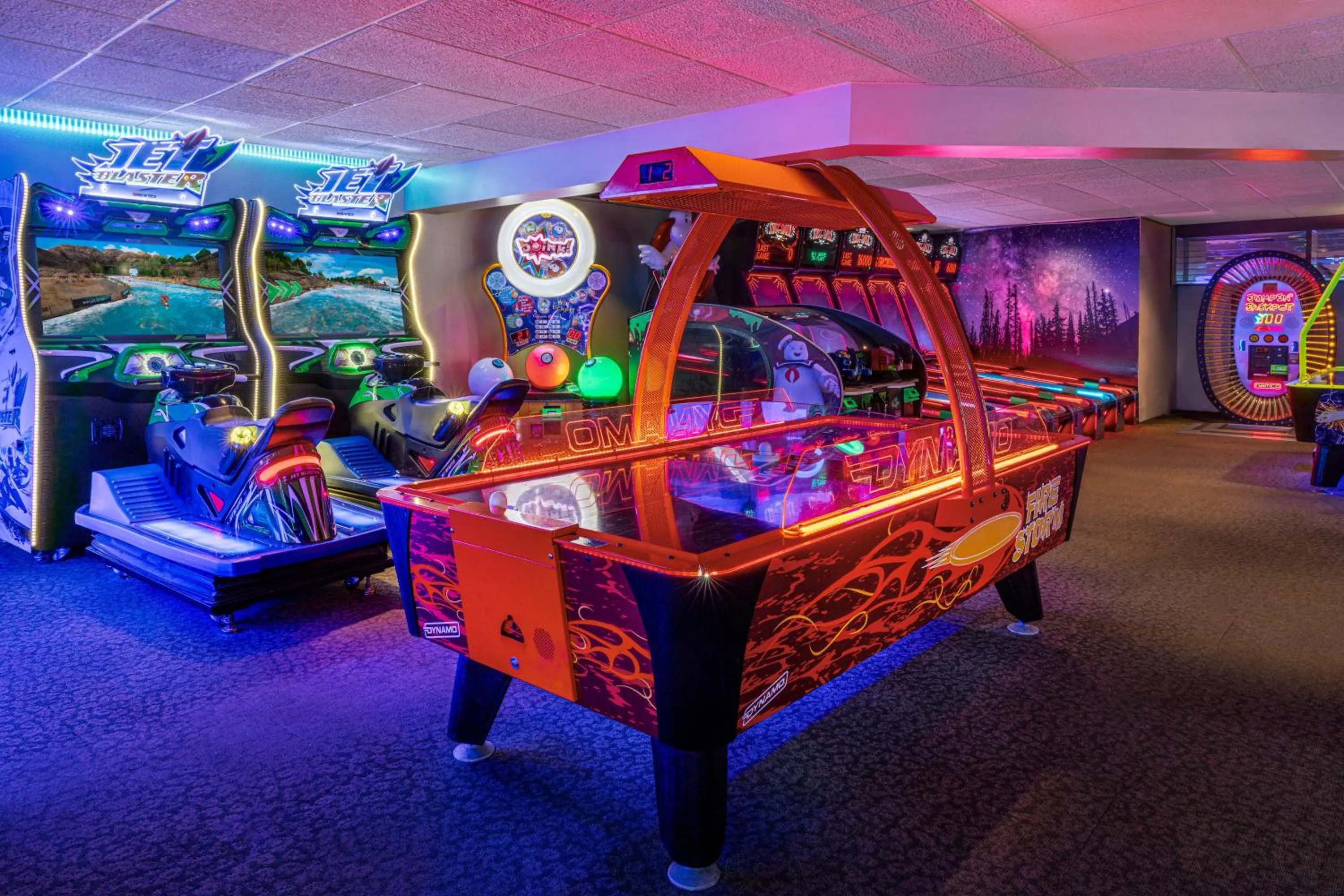 Game Room in Caesars Republic Lake Tahoe, A Caesars Destination