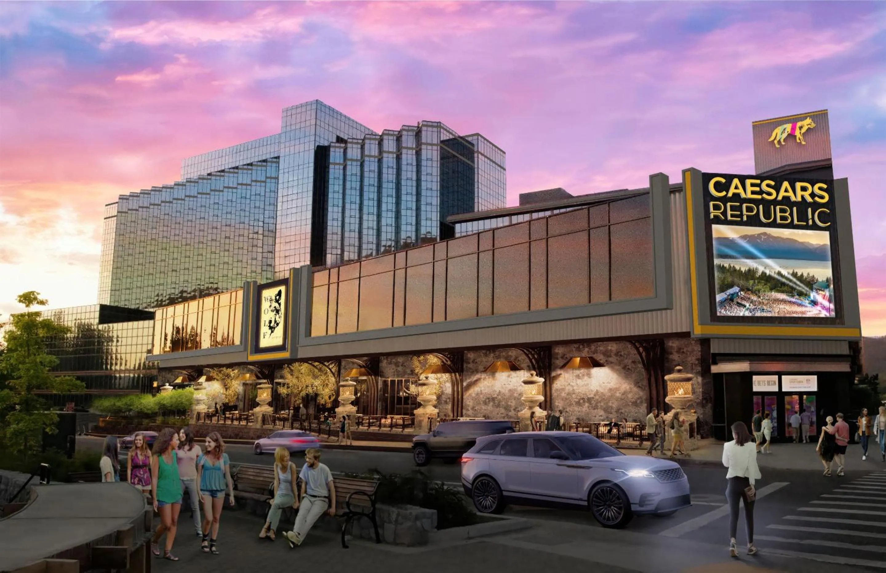 Property building in Caesars Republic Lake Tahoe, A Caesars Destination