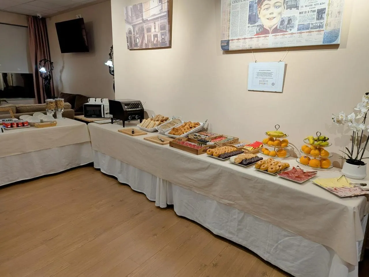Breakfast in Hotel de Francia y París
