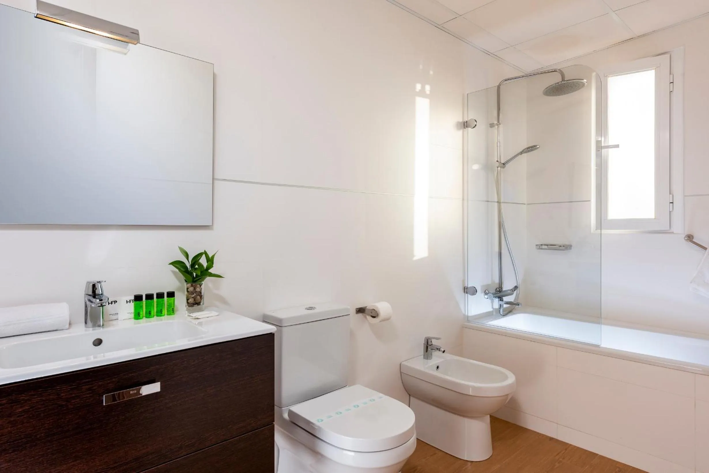 Bathroom in Hotel de Francia y París