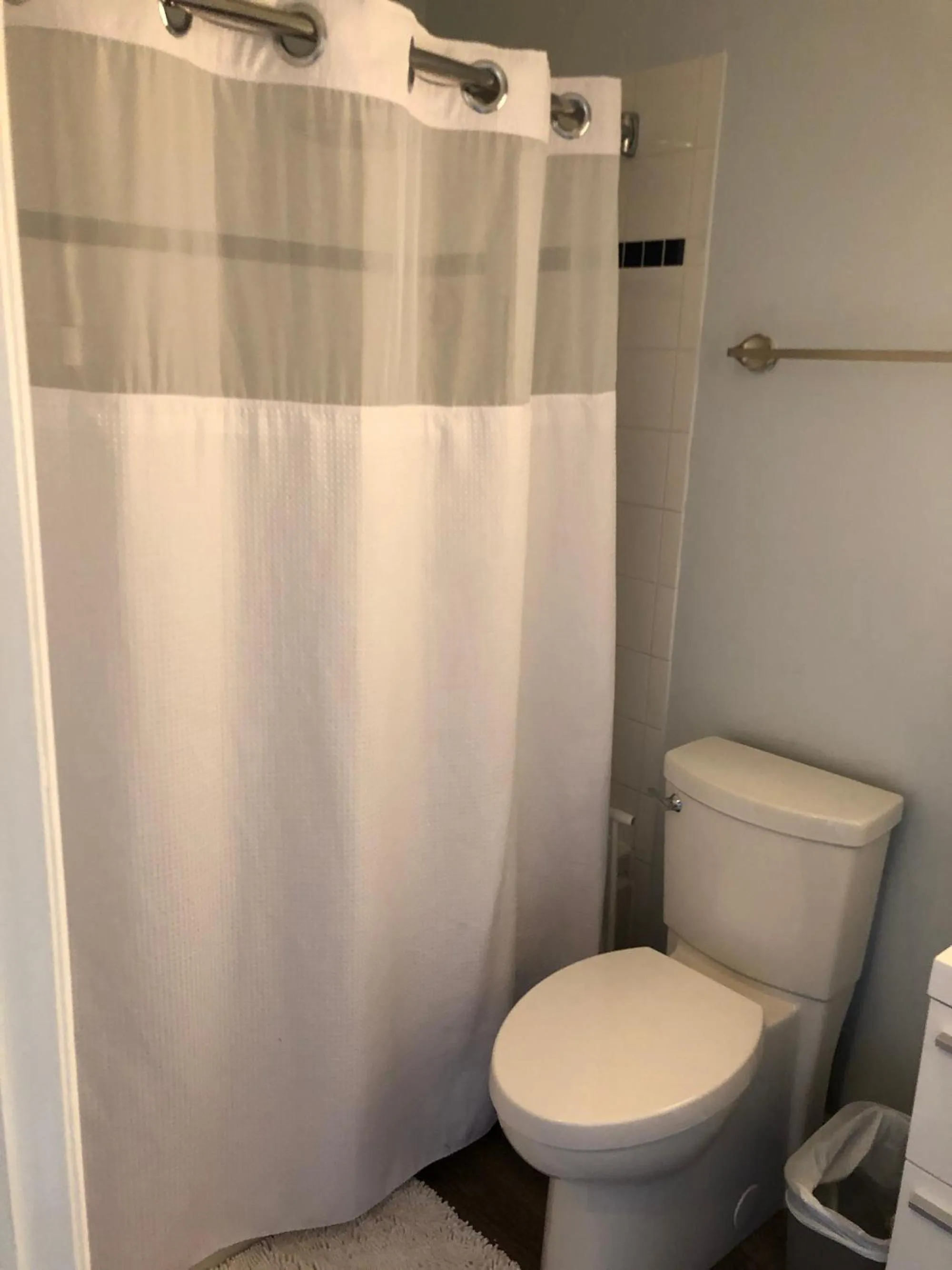 Toilet in Artistic Hillside Loft