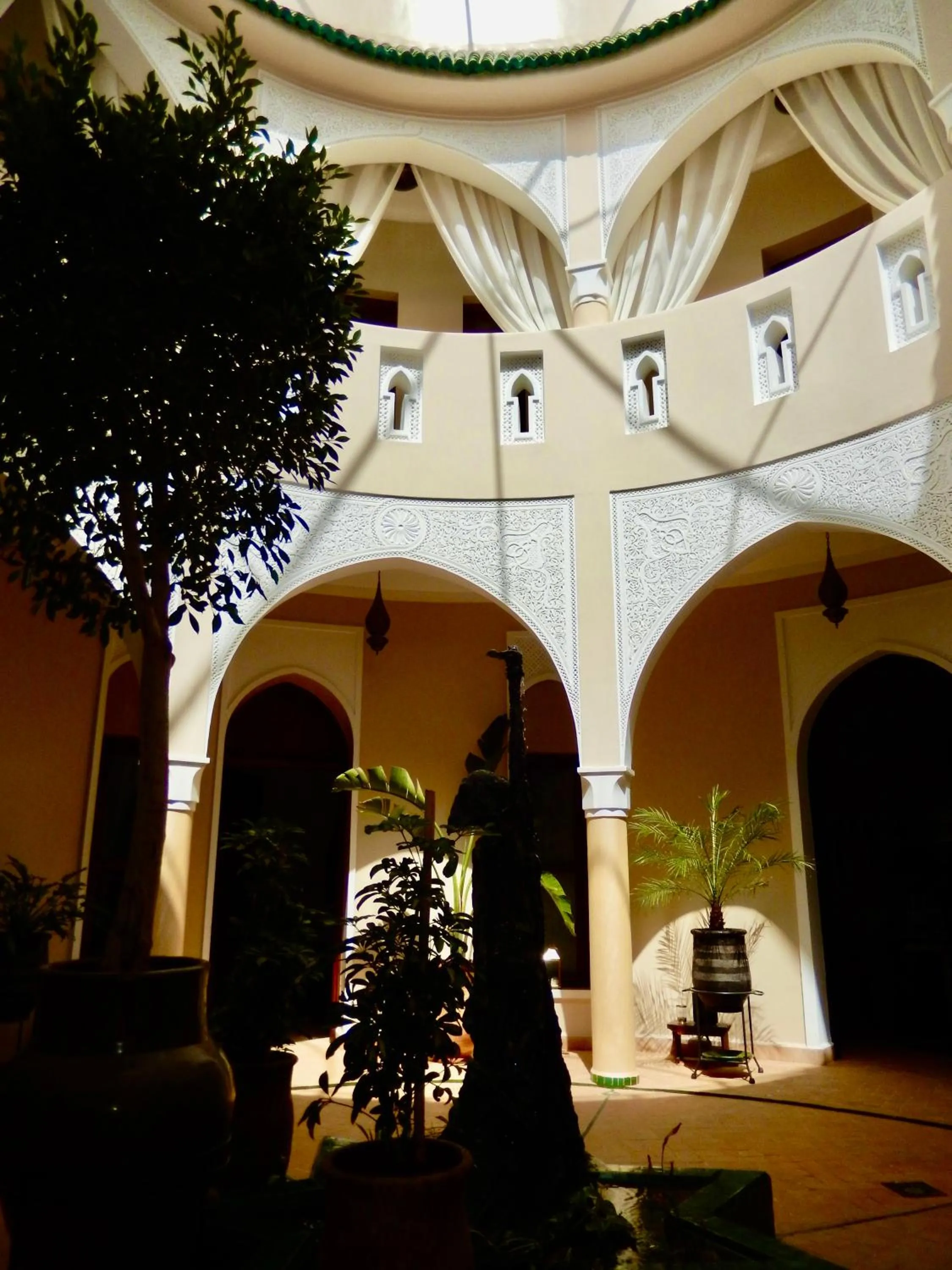 Patio in La Claire Fontaine