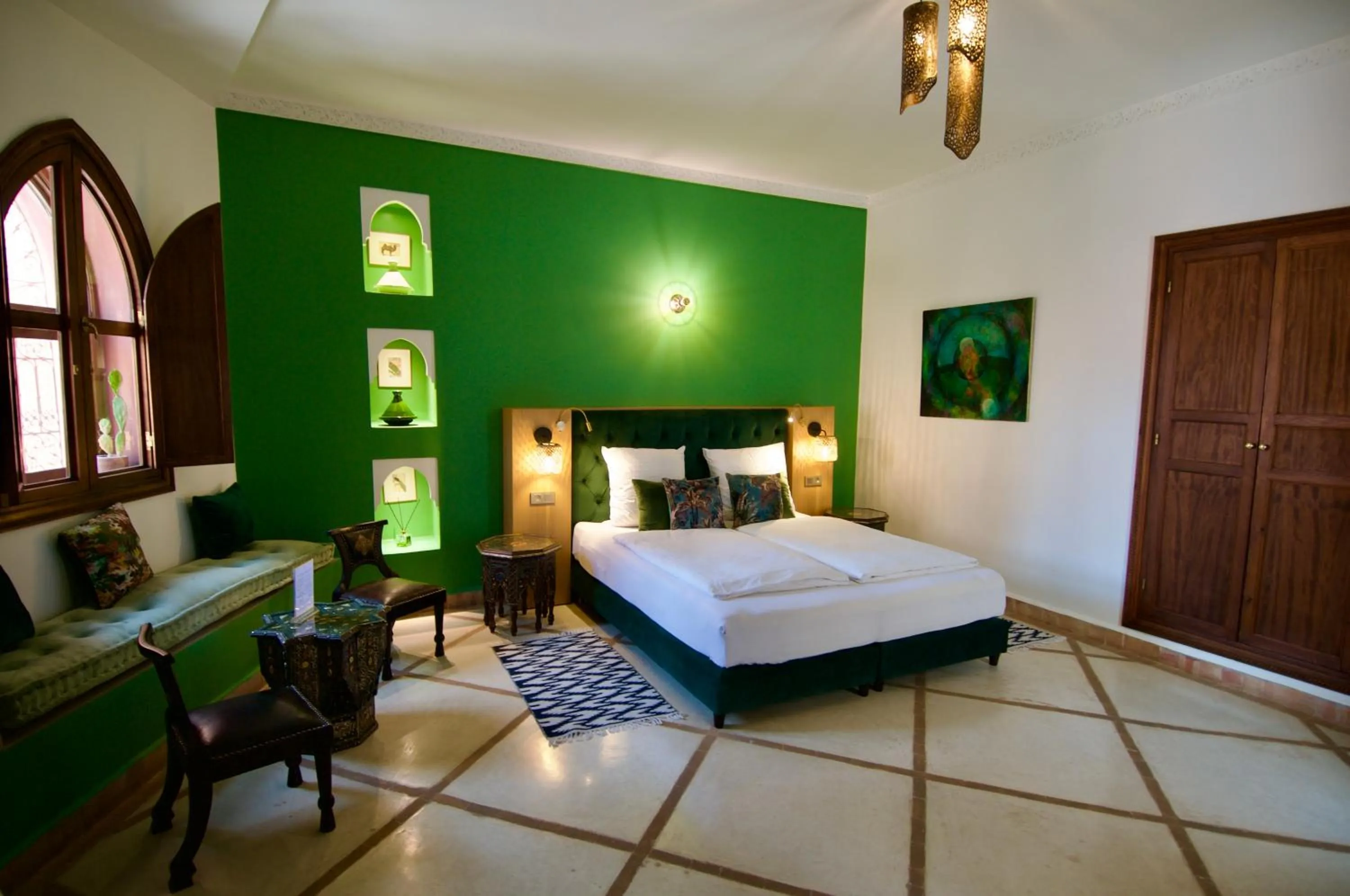 Photo of the whole room, Bed in La Claire Fontaine