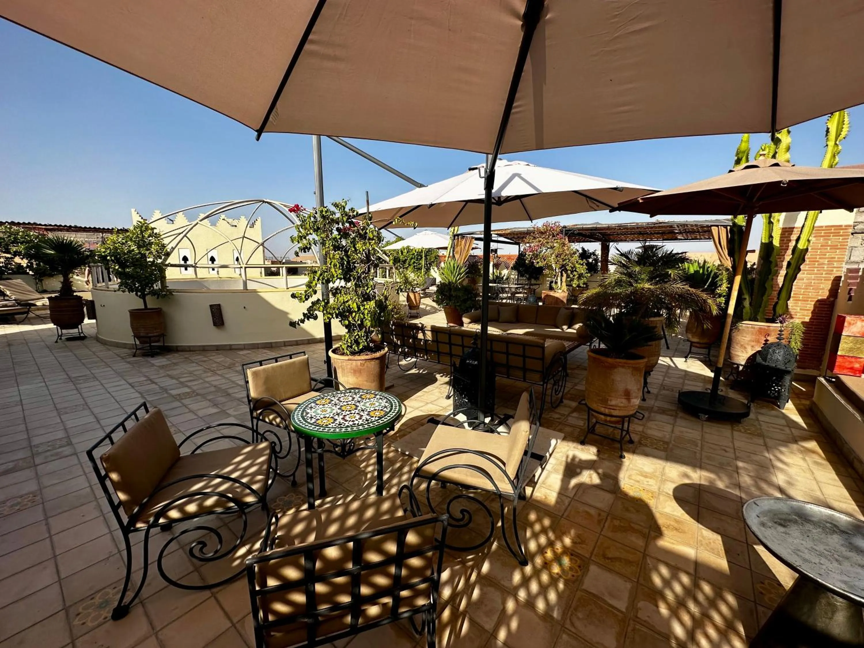 Balcony/Terrace in La Claire Fontaine