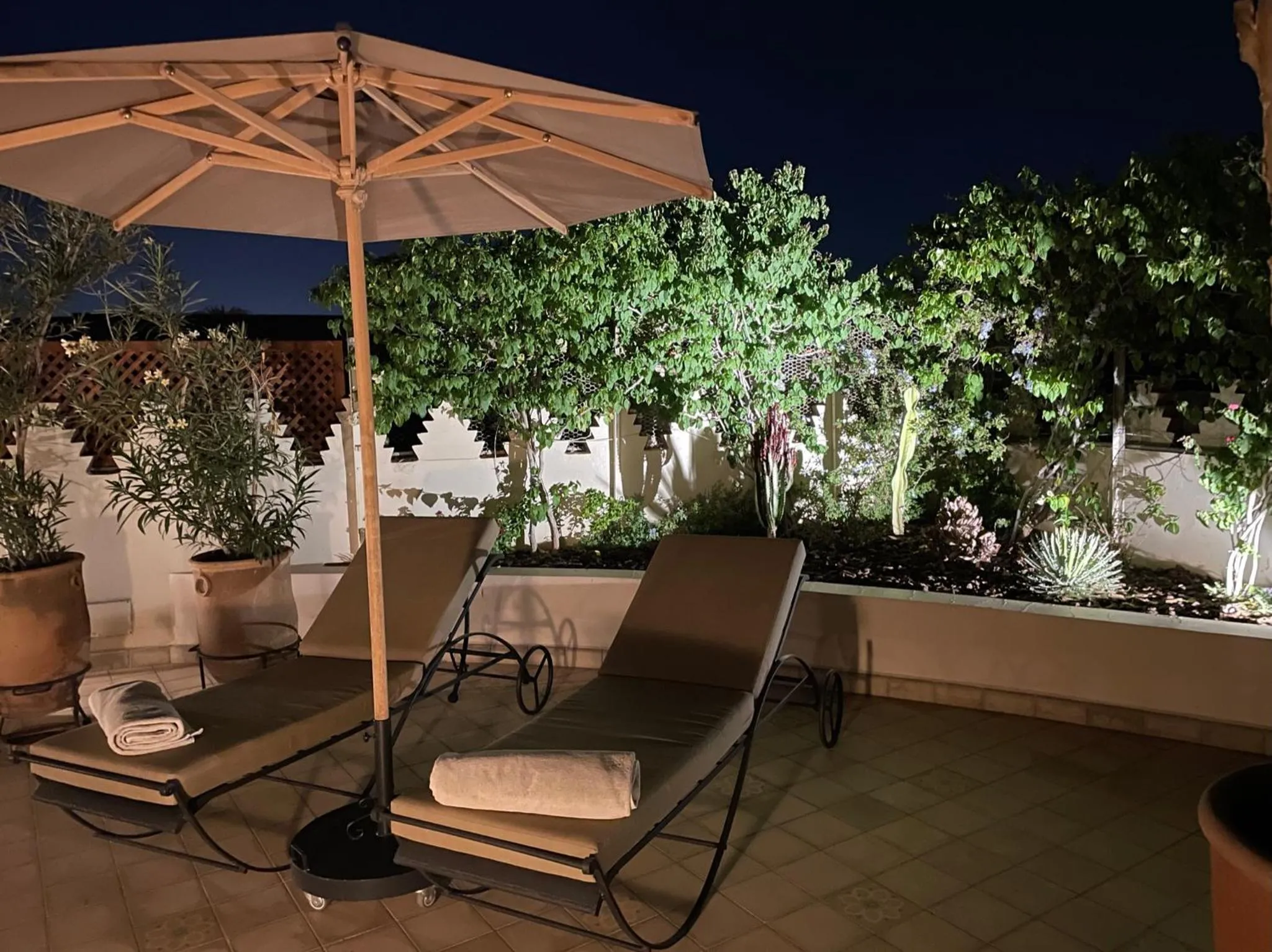 Balcony/Terrace in La Claire Fontaine