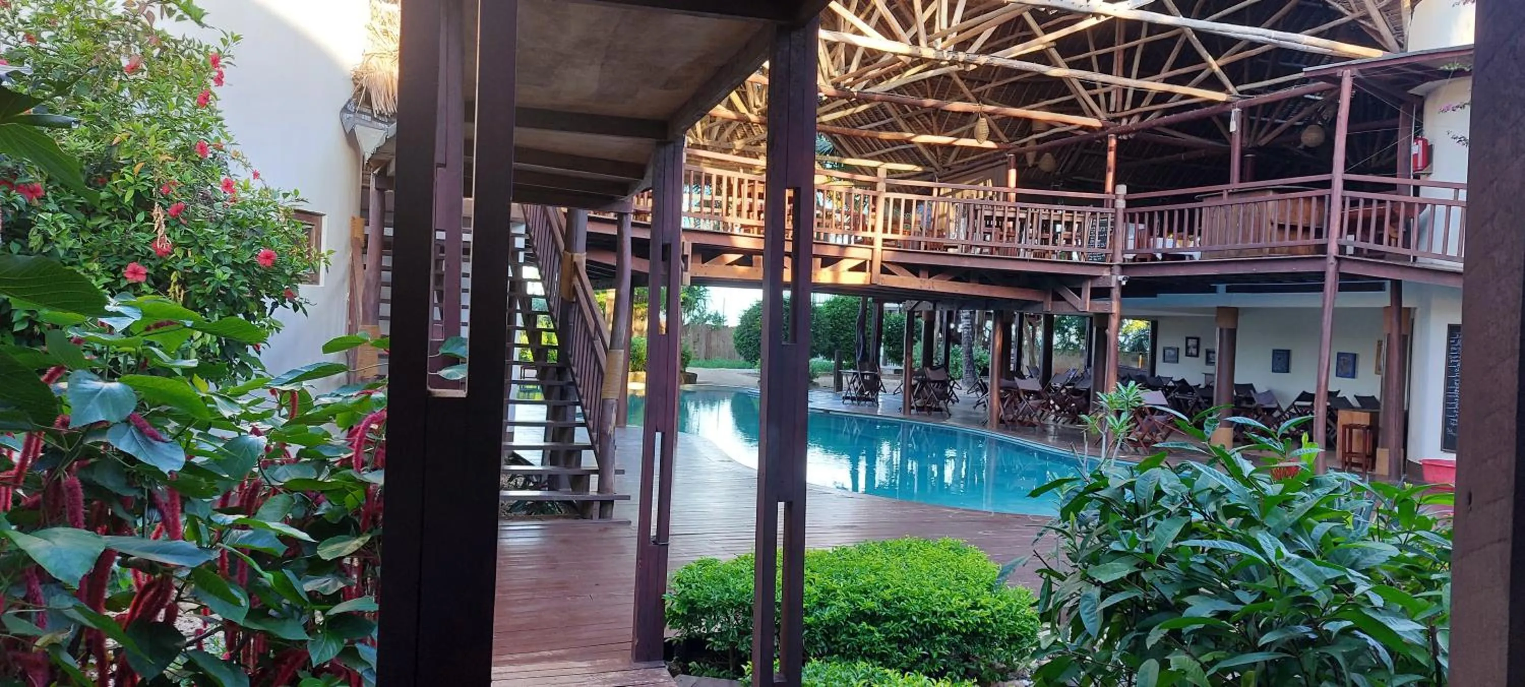 Pool view in Kena Beach Hotel