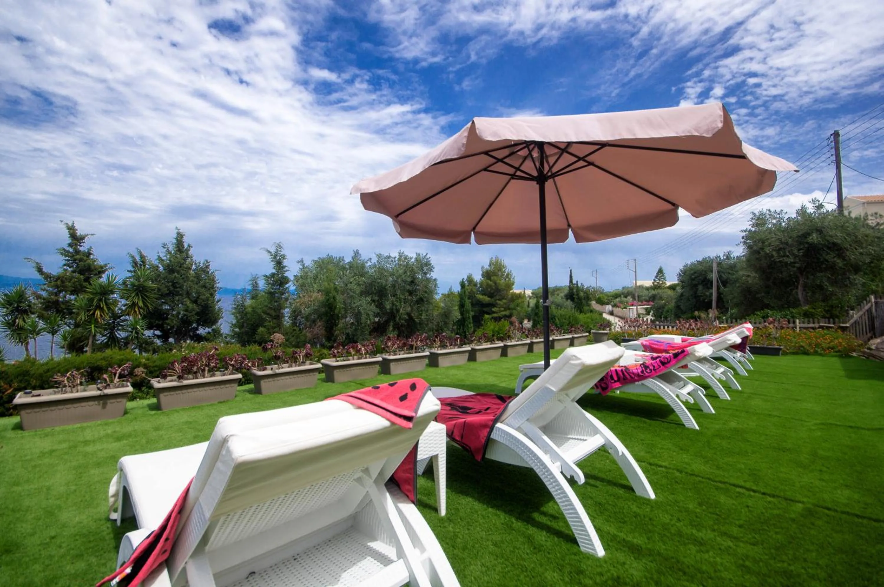 Garden in Villa Baronnos