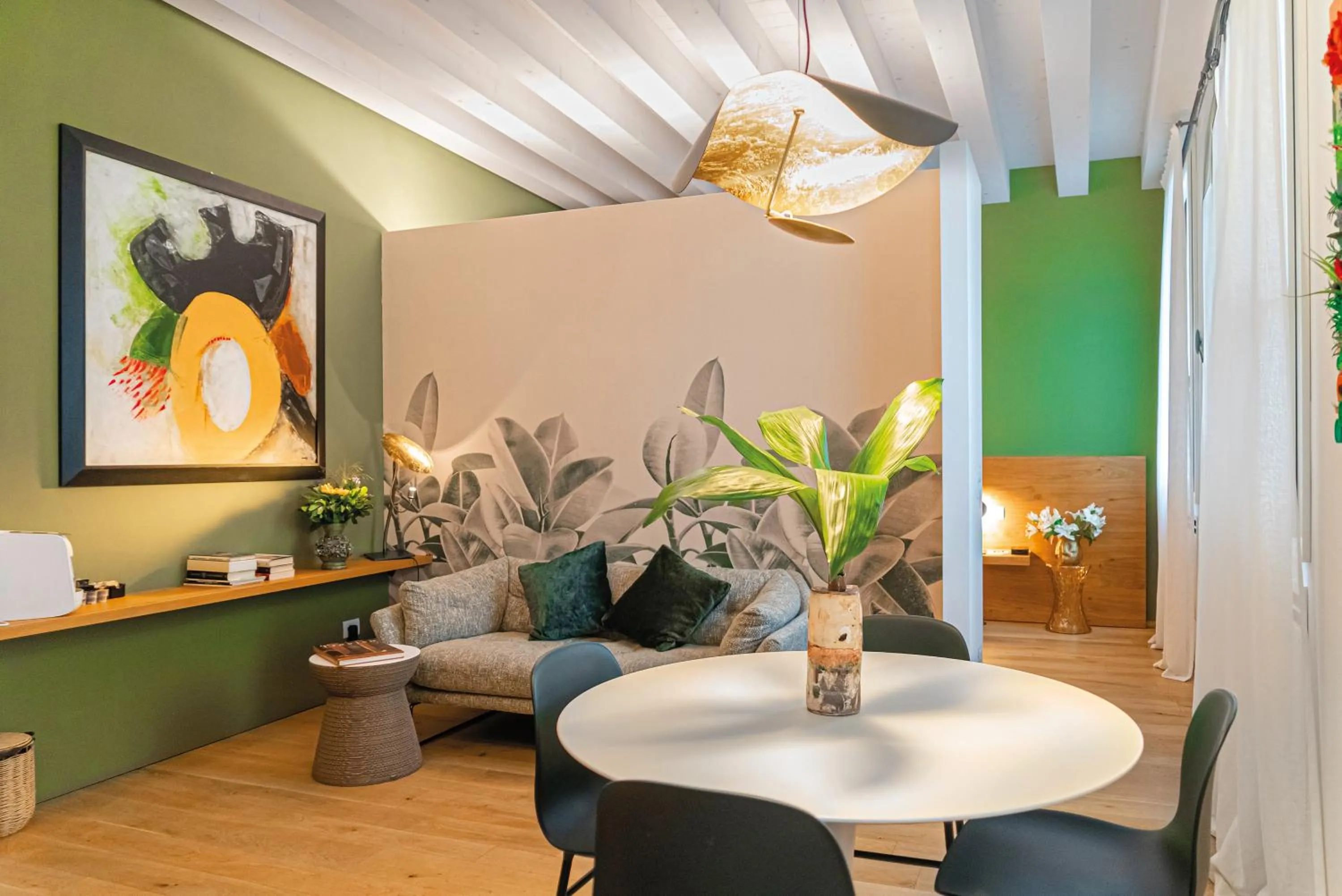 Living room in LEONI DI COLLALTO PALACE