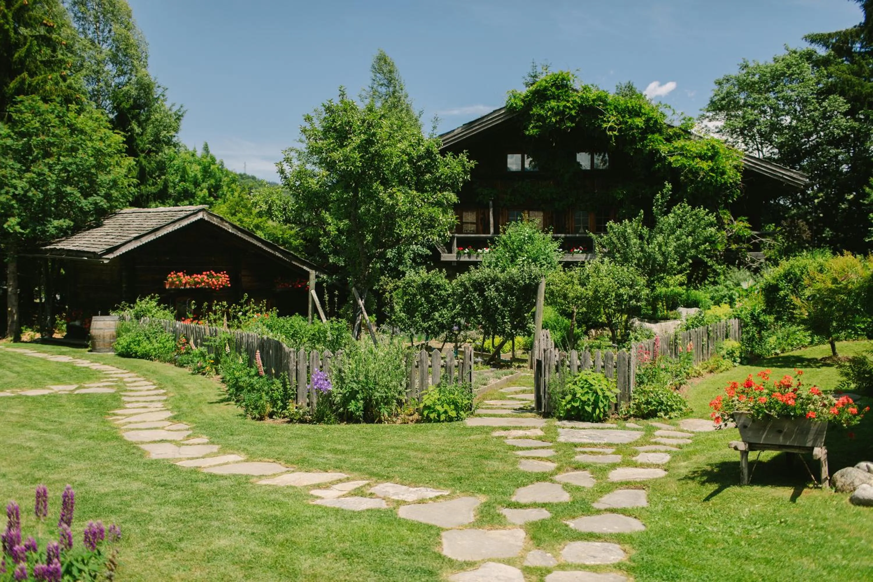 Garden in Les Fermes de Marie