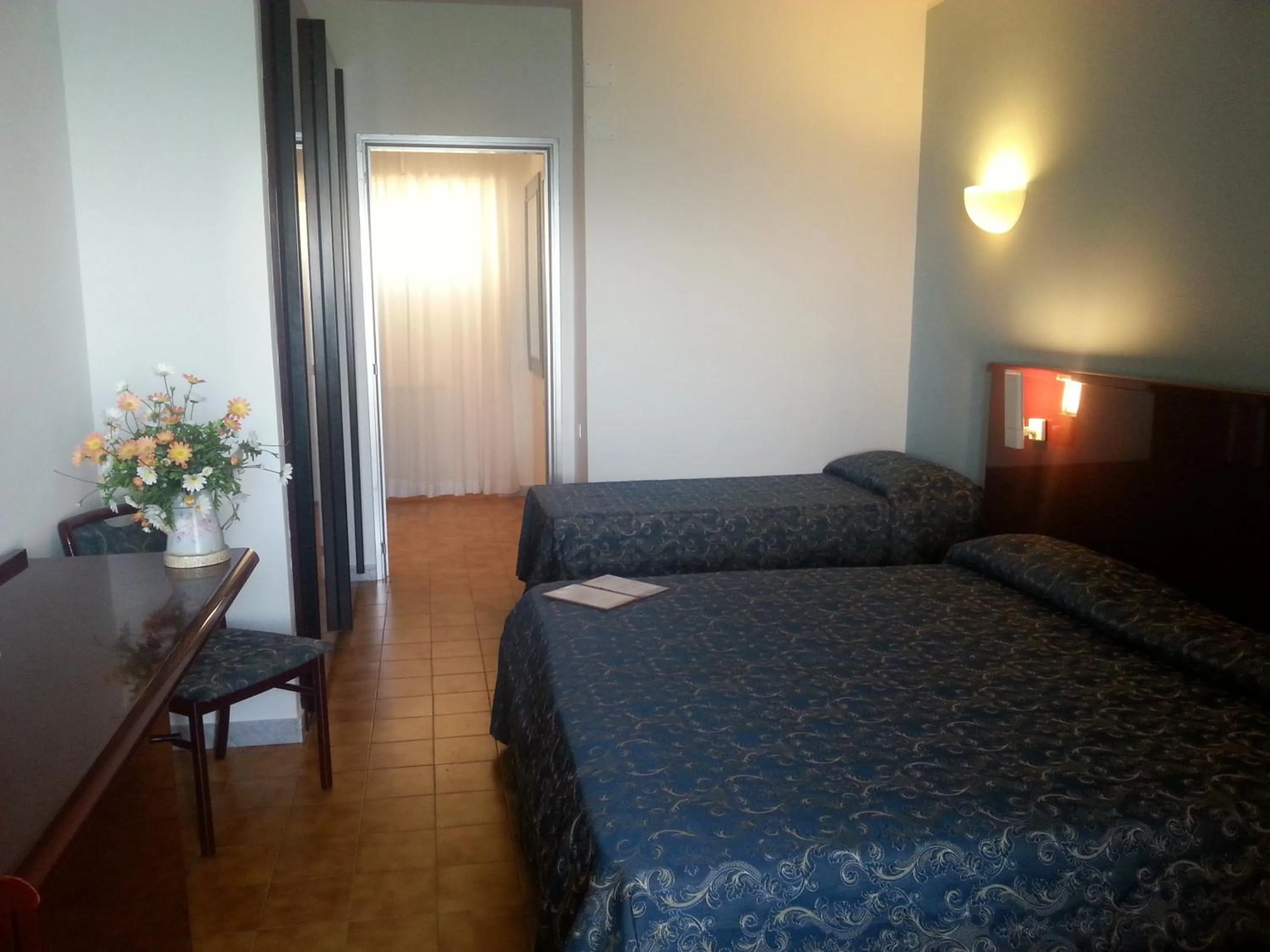 Bed in Grand Hotel Dei Cesari Dependance