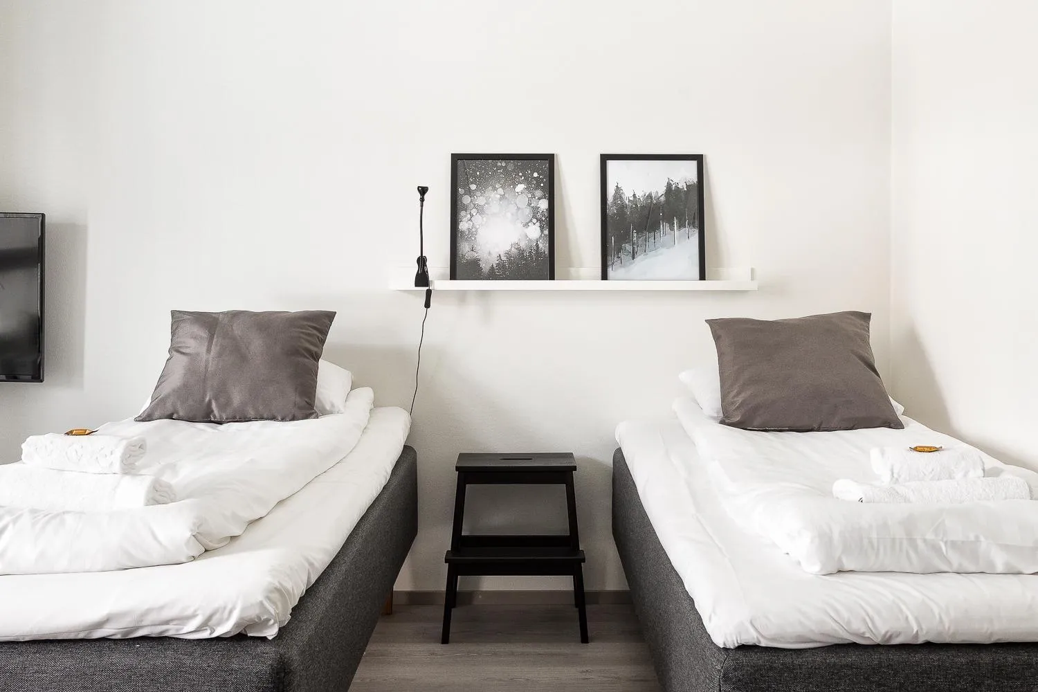 Bed in Hiisi Homes Vantaa Kaivoksela