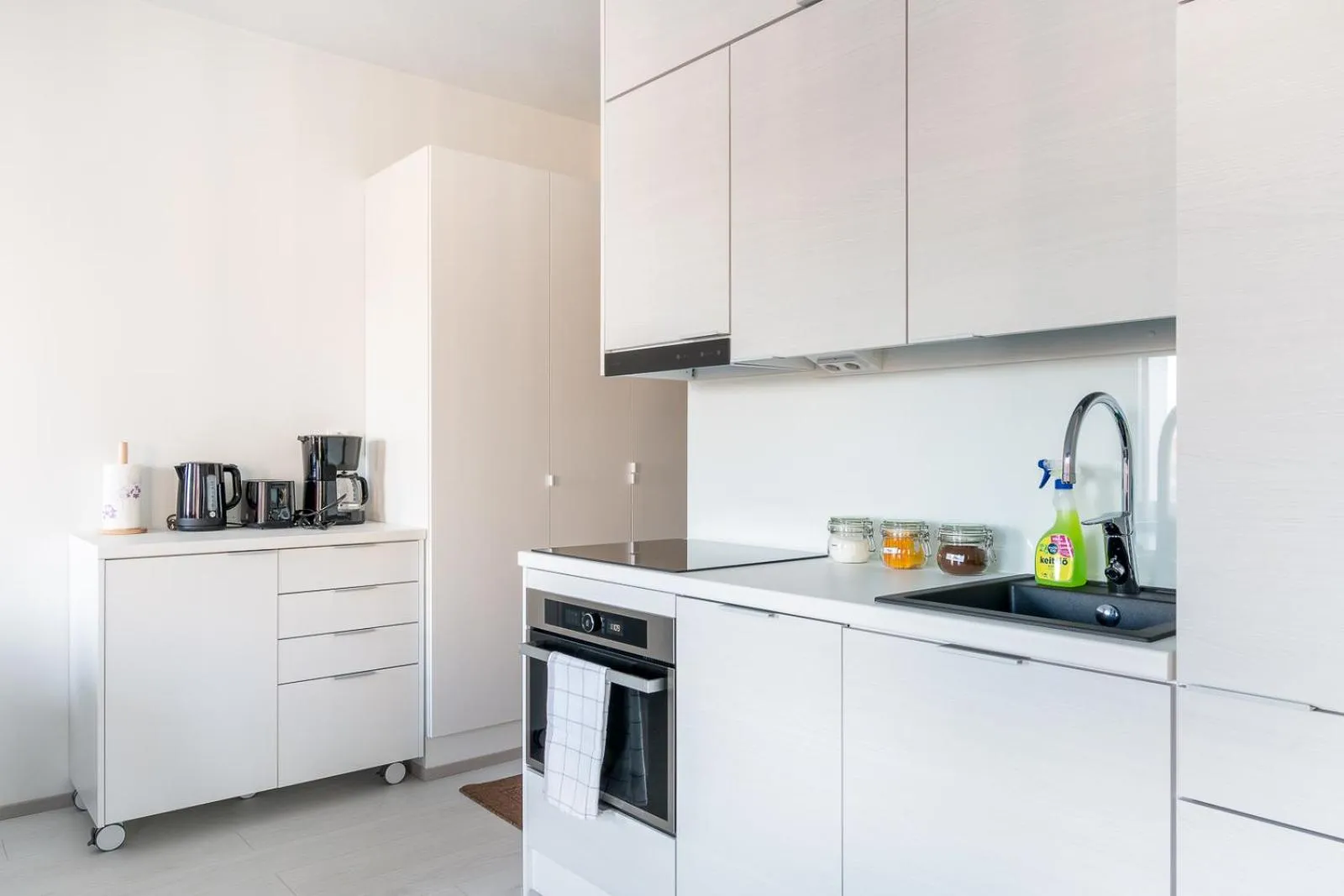 Kitchen or kitchenette in Hiisi Homes Vantaa Kaivoksela