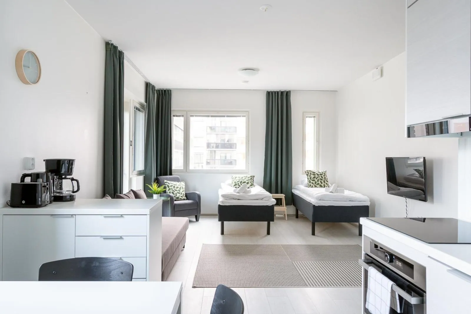 Living room in Hiisi Homes Vantaa Kaivoksela