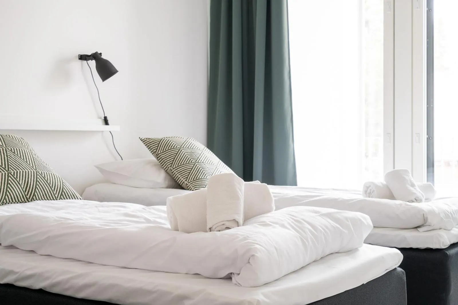 Bed in Hiisi Homes Vantaa Kaivoksela