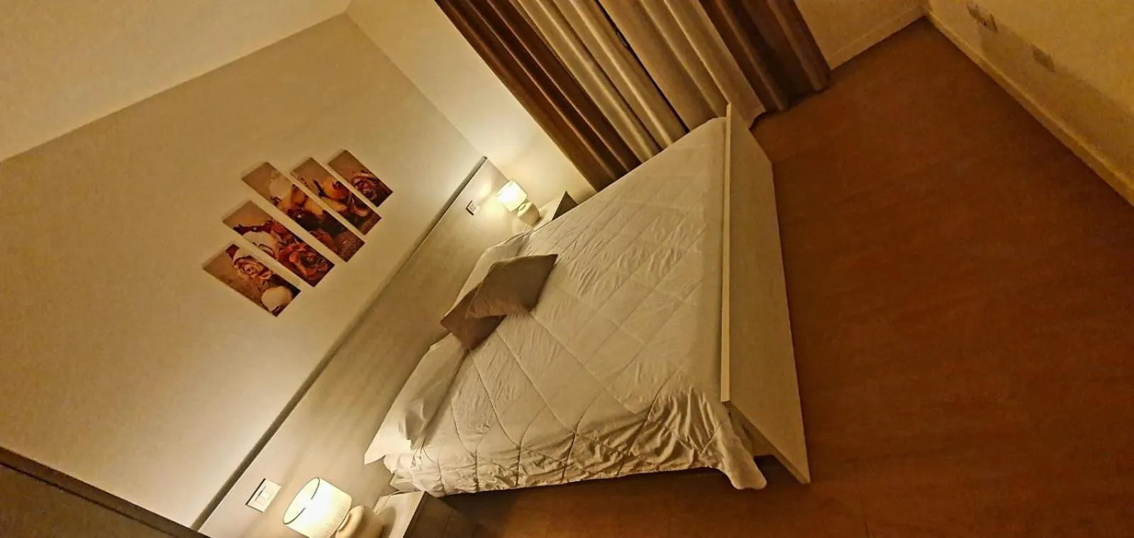 Bed in Apart Hotel Atlantic