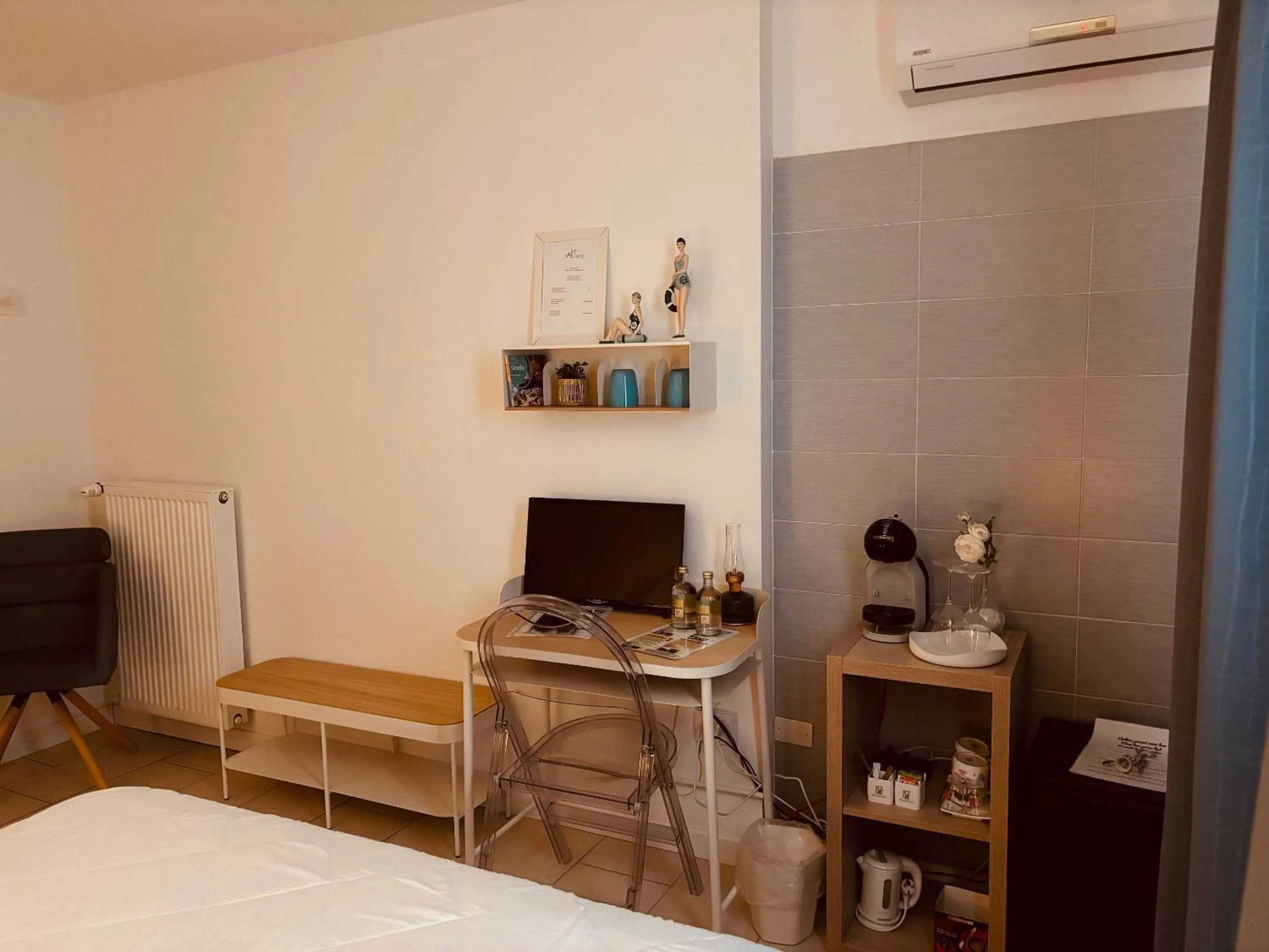 Bed in Apart Hotel Atlantic