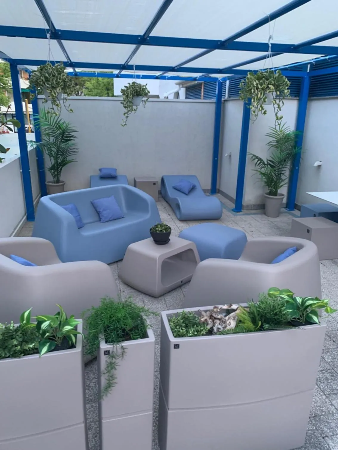 Garden in Apart Hotel Atlantic