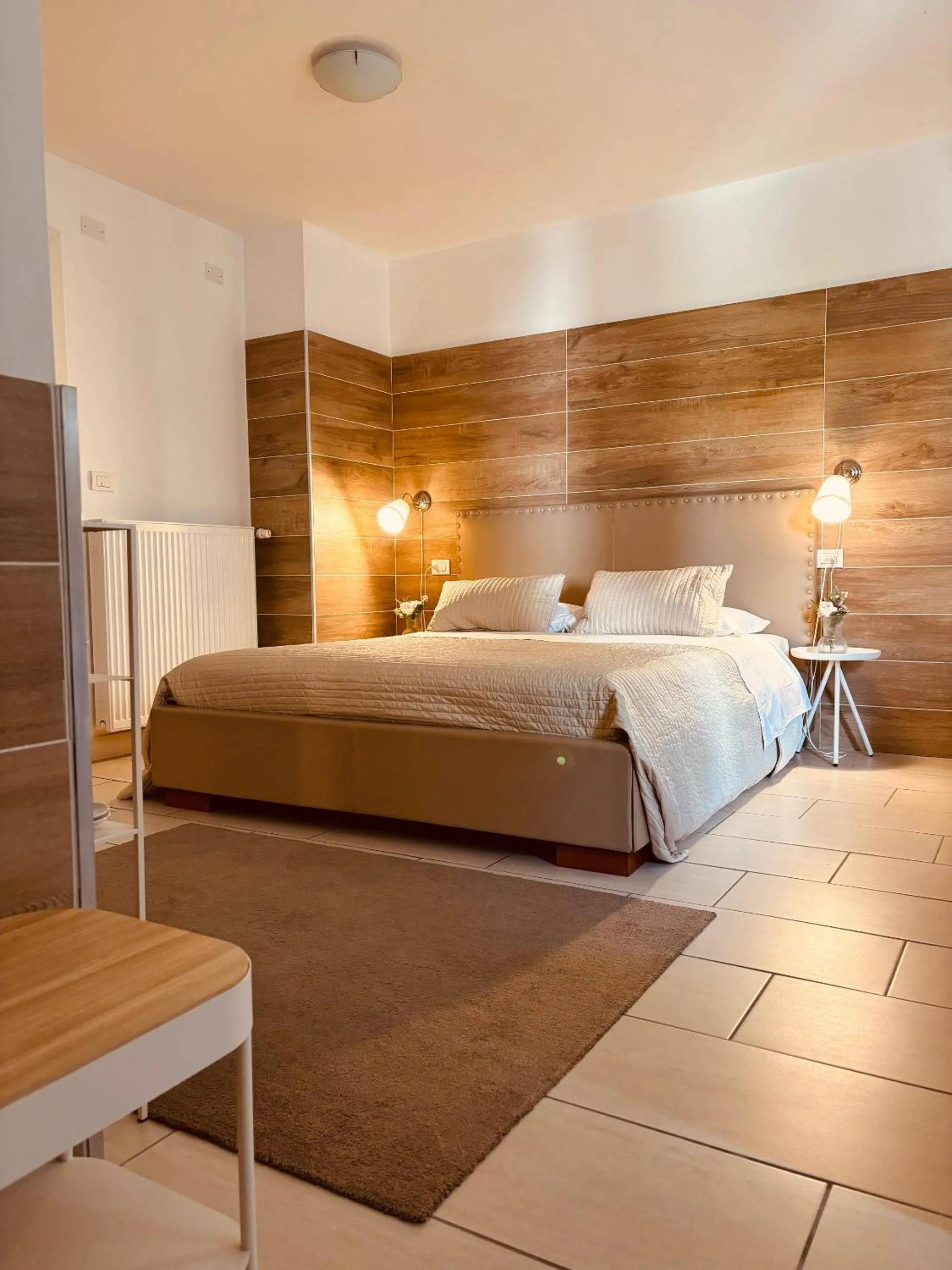 Bed in Apart Hotel Atlantic