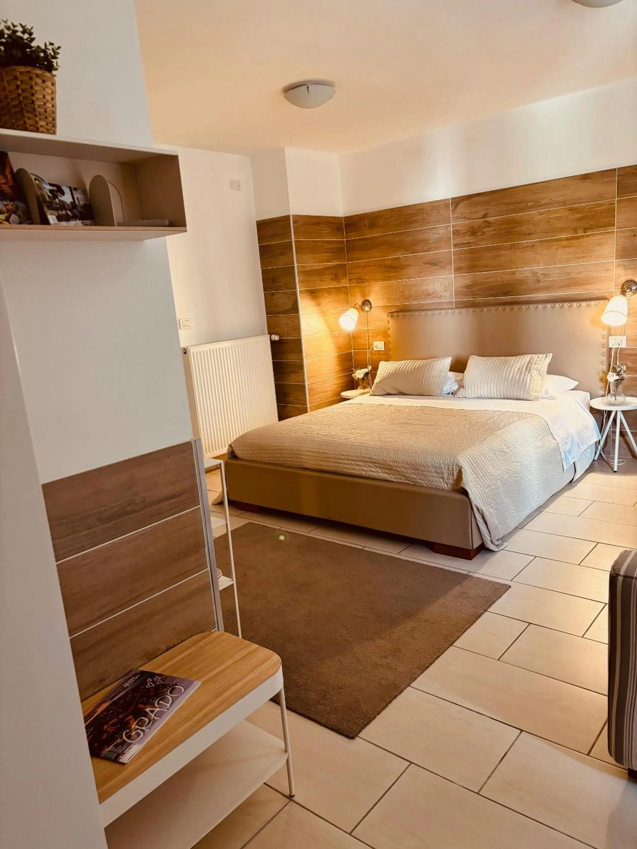 Bed in Apart Hotel Atlantic