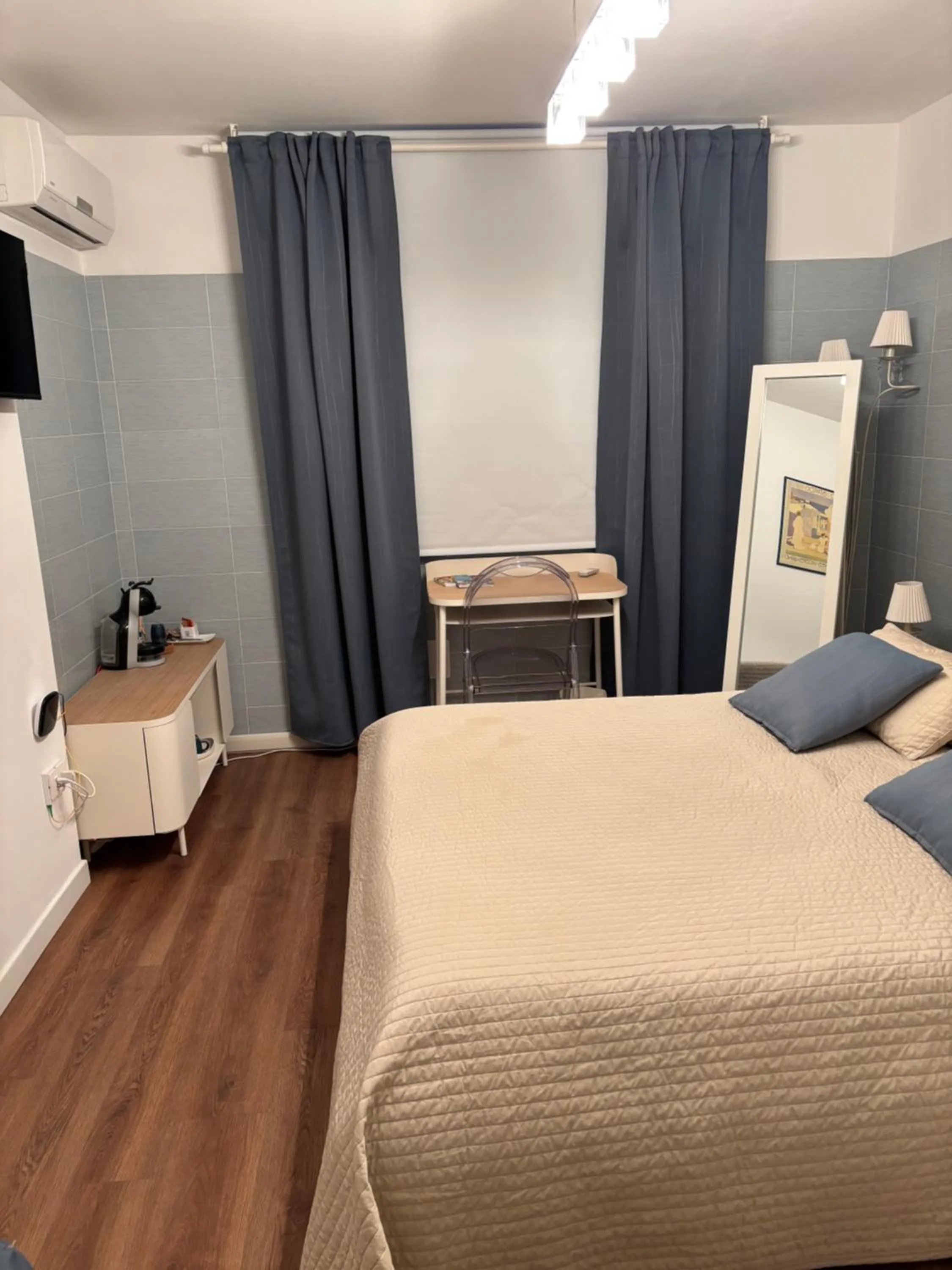 Bed in Apart Hotel Atlantic