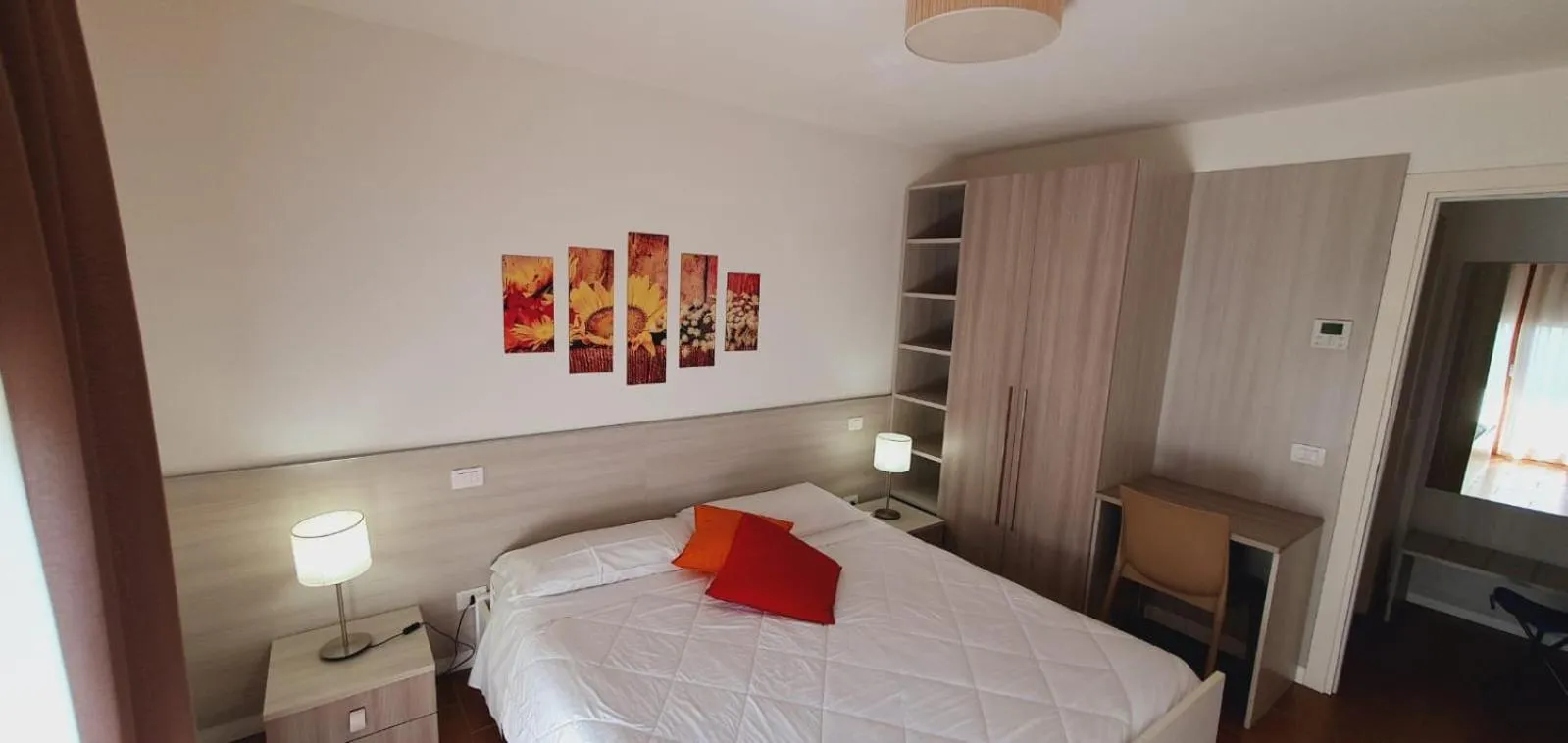 Bed in Apart Hotel Atlantic