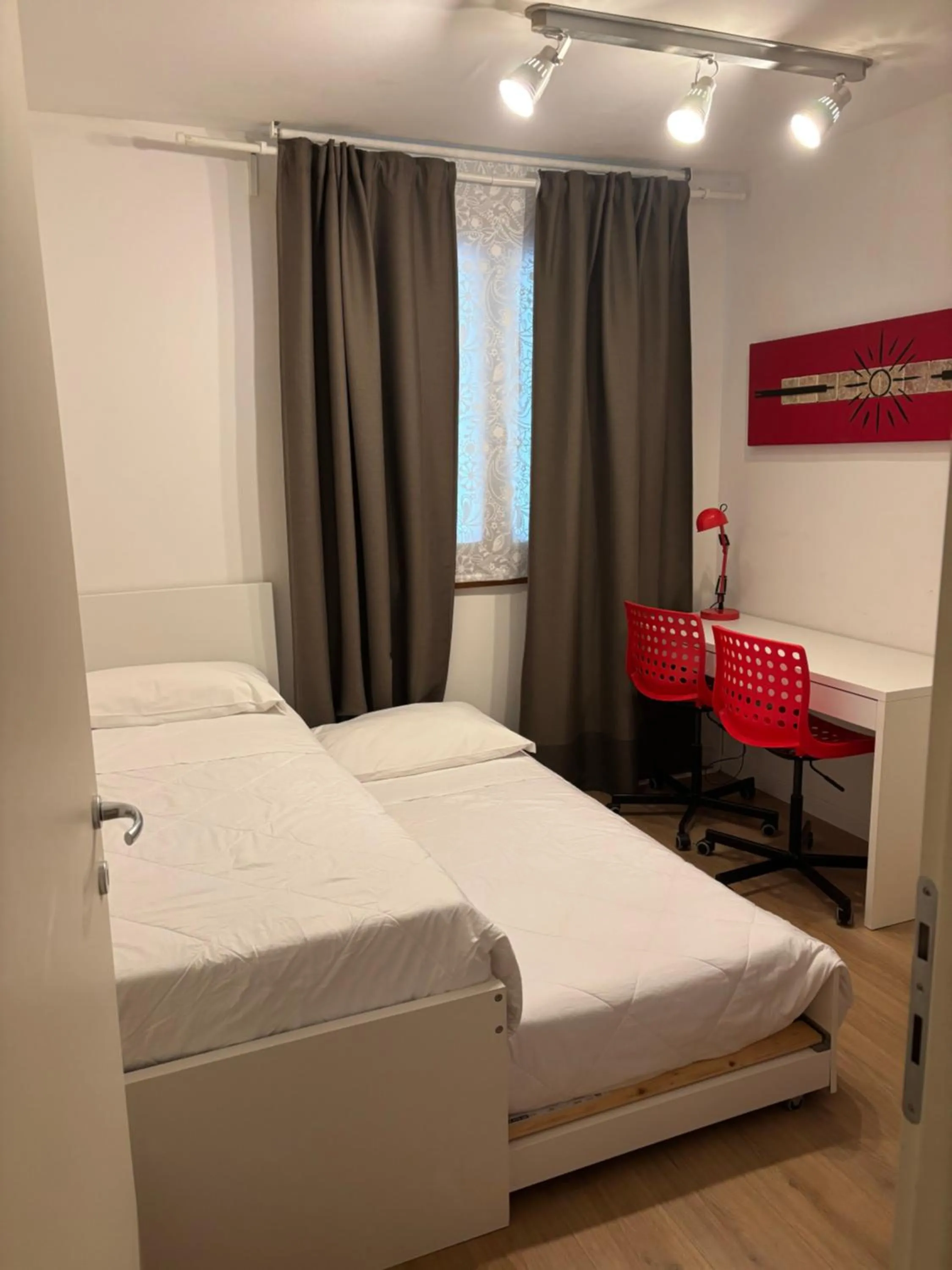 Bed in Apart Hotel Atlantic