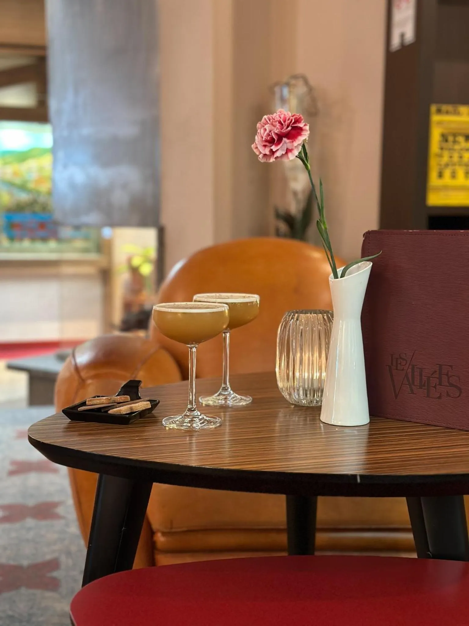 Living room in Hotel Les Vallées Labellemontagne